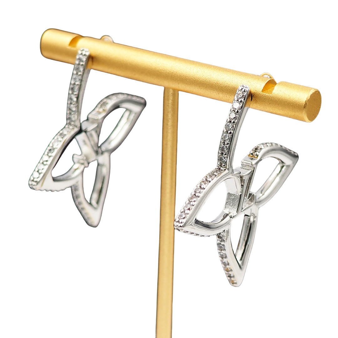 LVE152 Louis vuitton LV Slim Flower earrings for women - ccjewelryacc