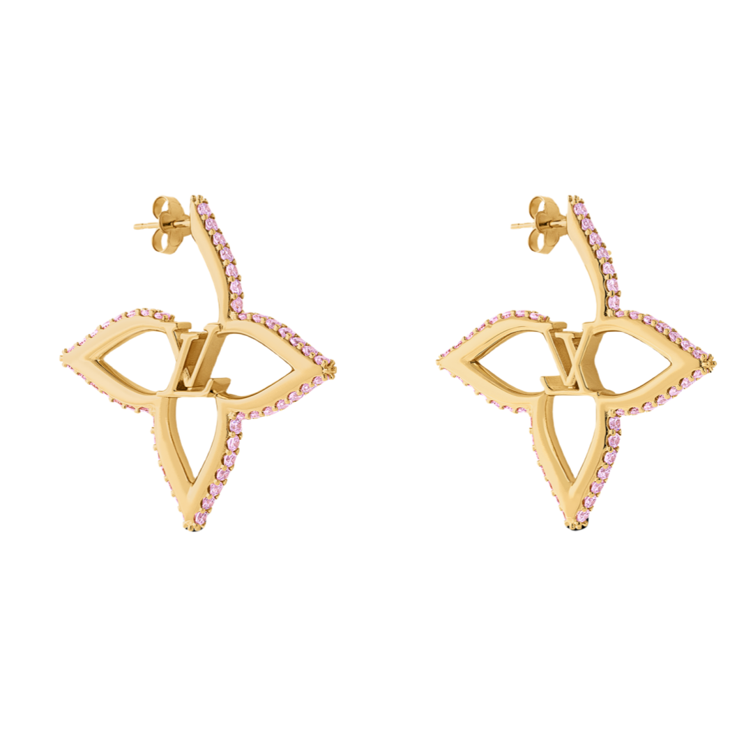 LVE152 Louis vuitton LV Slim Flower earrings for women - ccjewelryacc