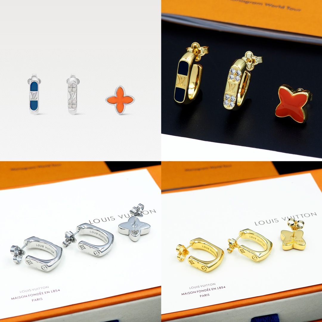 LVE147 Louis vuitton LV Beads earring set - ccjewelryacc