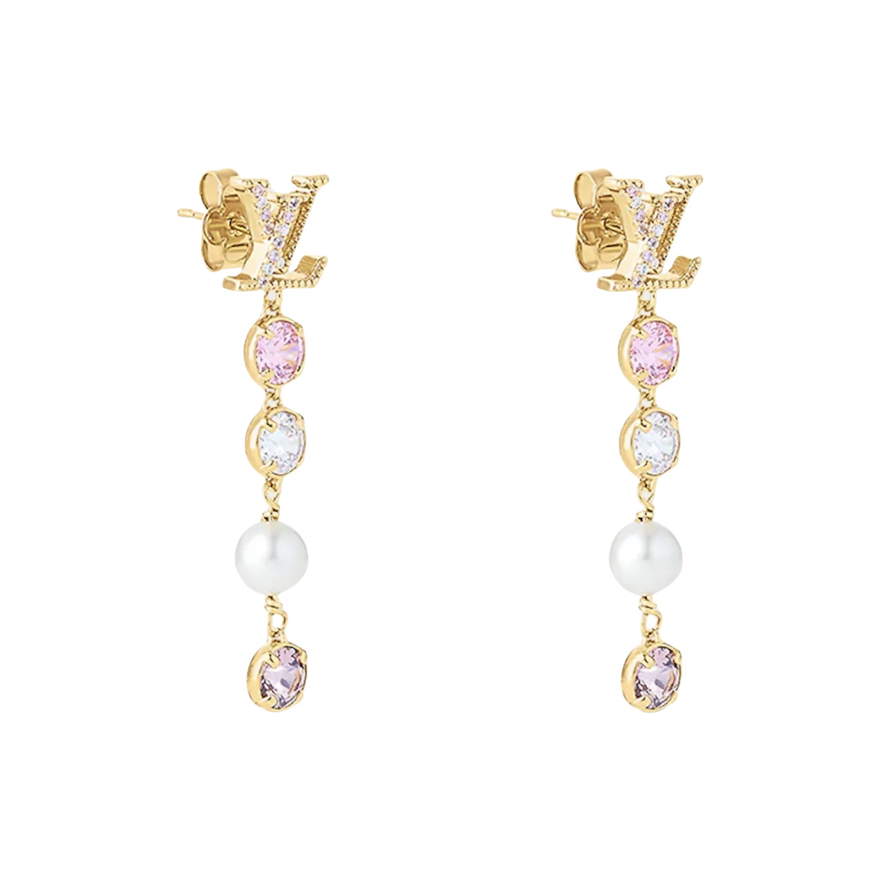 LVE148 Louis vuitton LV Iconic Trésor earrings - ccjewelryacc