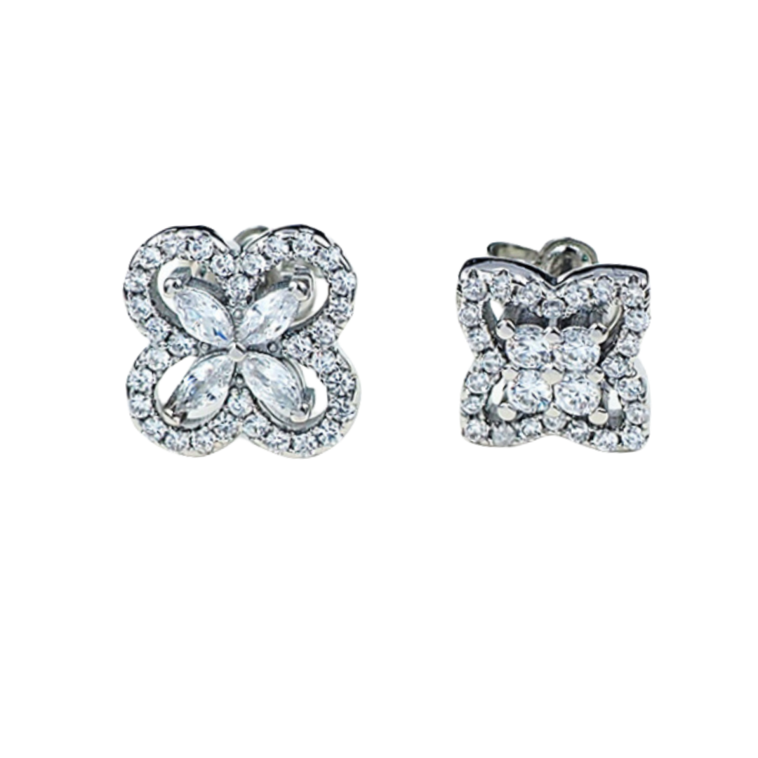 LVE150 Louis vuitton LV Iconic diamond stud earrings - ccjewelryacc