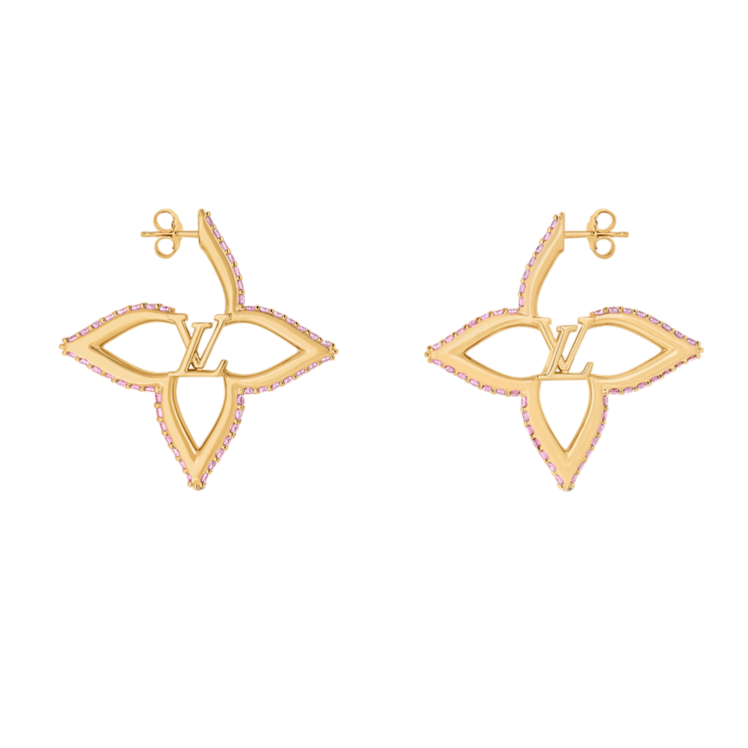 LVE152 Louis vuitton LV Slim Flower earrings for women - ccjewelryacc