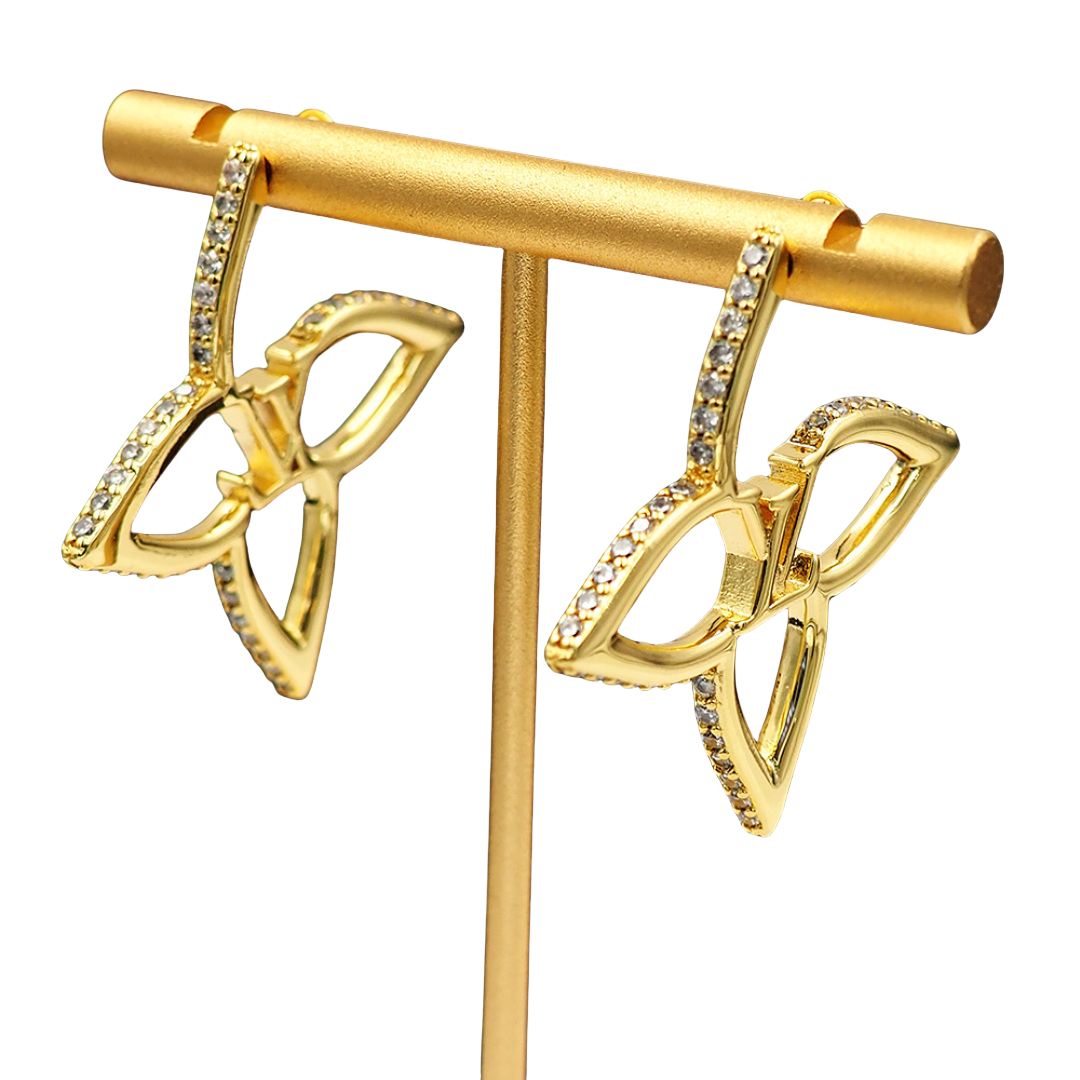 LVE152 Louis vuitton LV Slim Flower earrings for women - ccjewelryacc