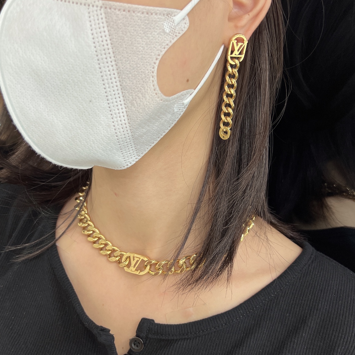 LVE155 Louis vuitton M00641 LV Get Dressed earrings - ccjewelryacc