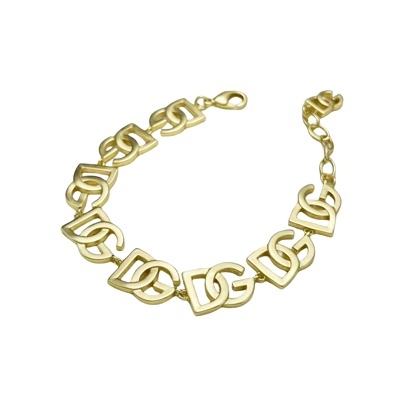 DGT005 DG Logo choker and bracelet jewelry set - ccjewelryacc