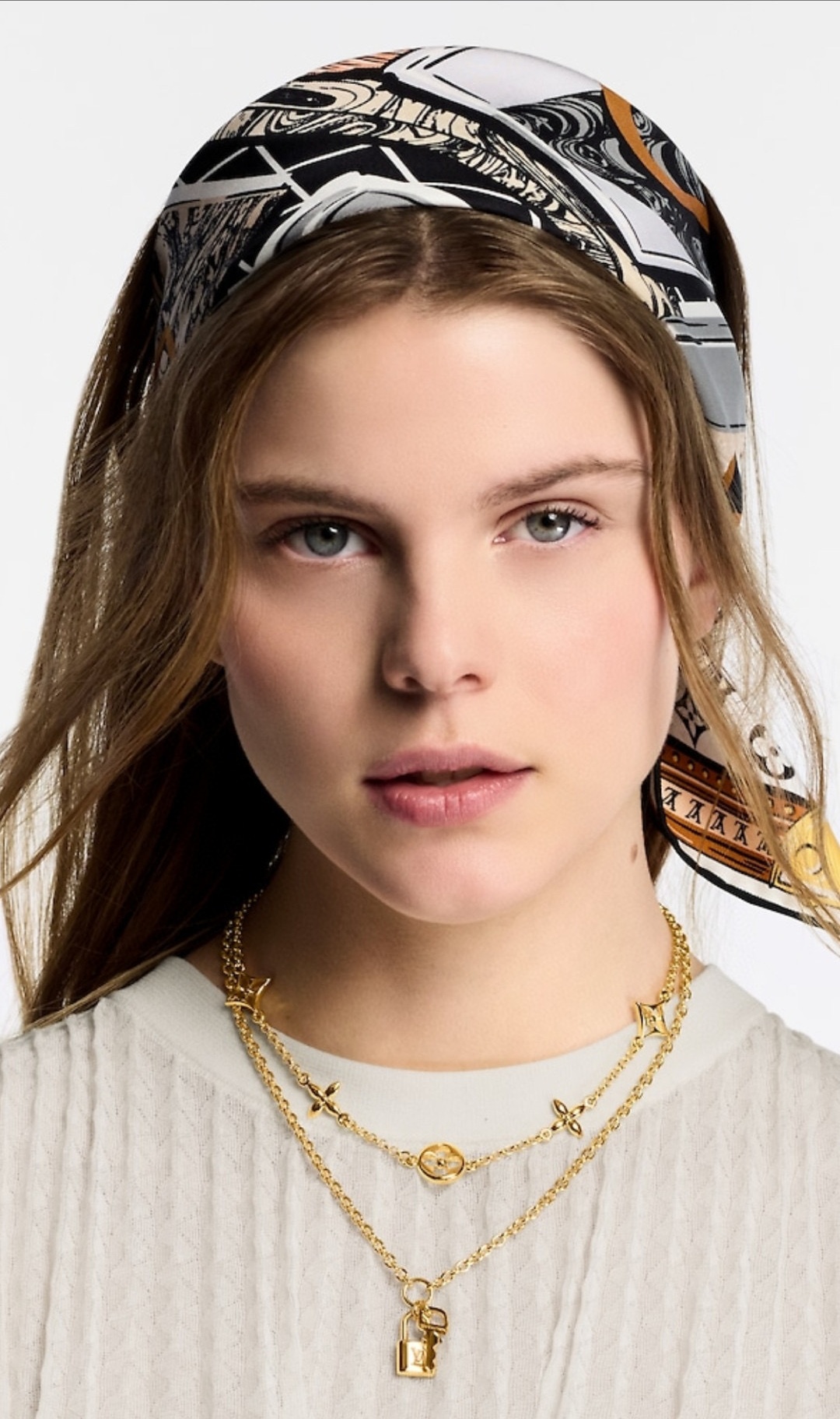 LVN042 Louis Vuitton LV Lconic chars necklace - ccjewelryacc