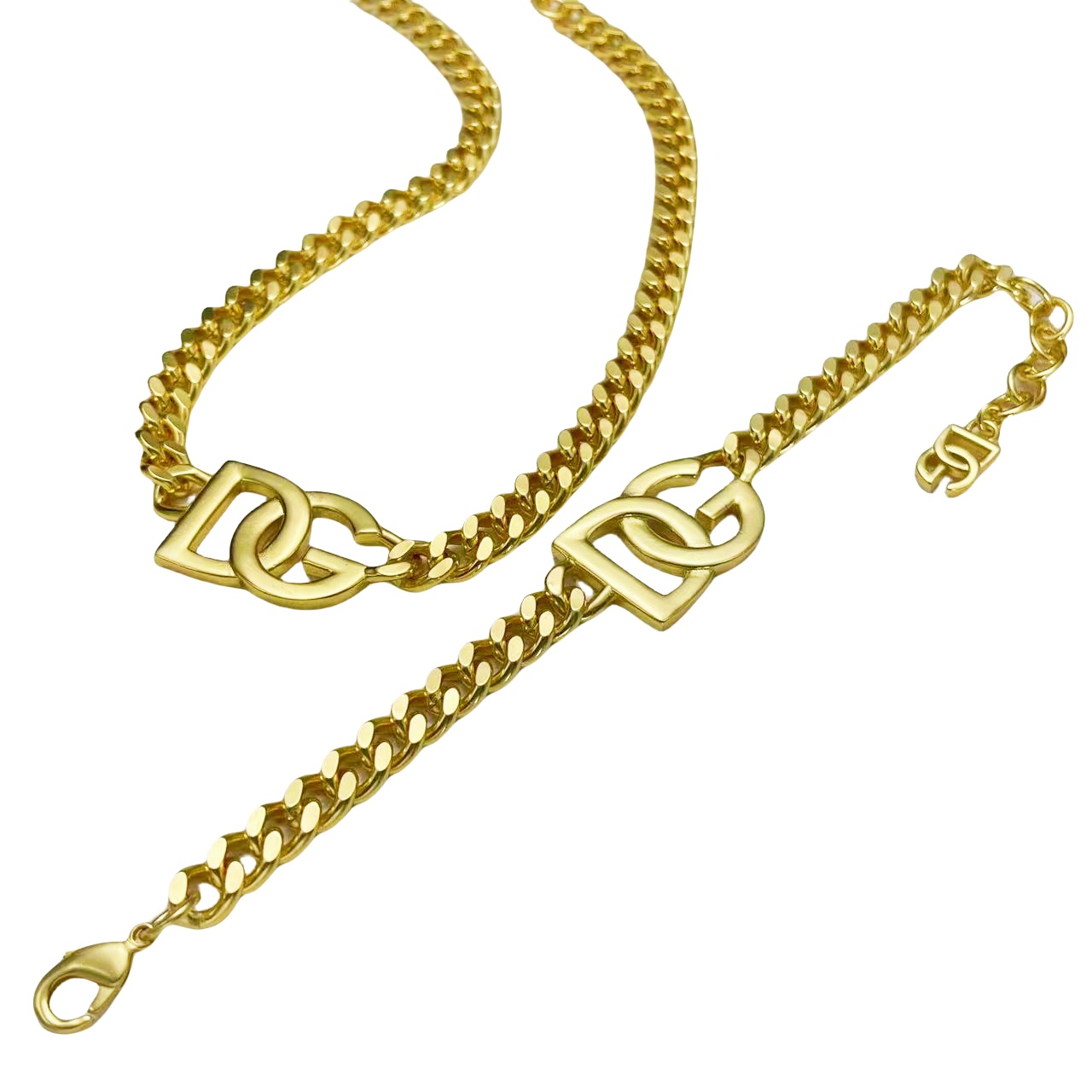 DGT008 Dolce gabbana choker and bracelet set - ccjewelryacc