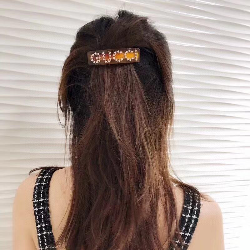 GGH005 Gucci acrylic crystal hair Accessories hair clip pin for women - ccjewelryacc