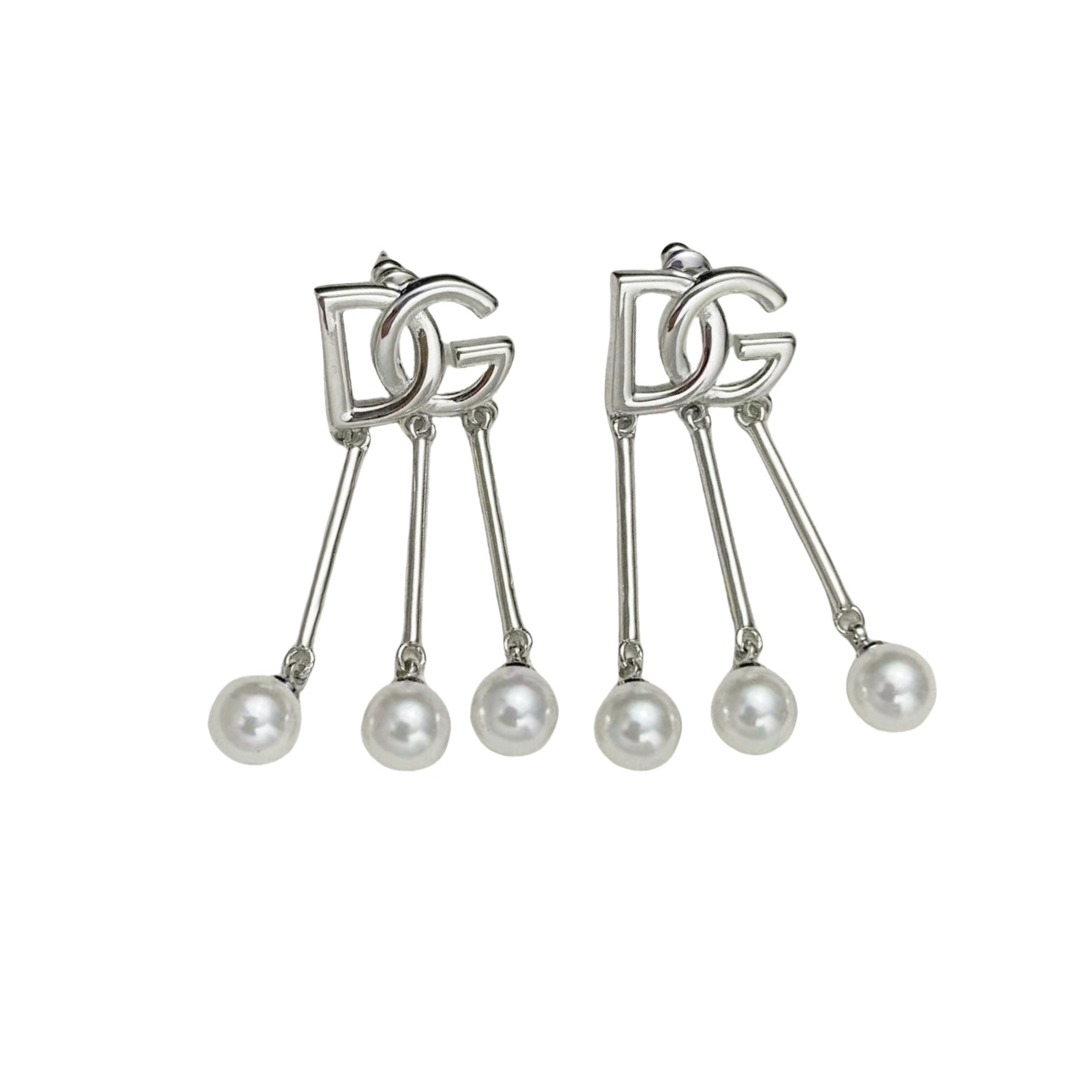 DGT020 Dolce gabbana crystal DG Logo choker necklace bracelet earring set - ccjewelryacc