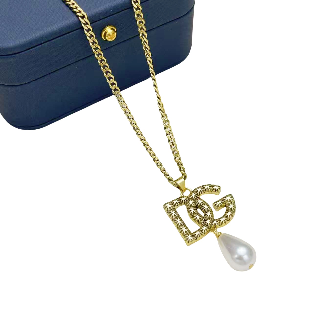 DGT011 Dolce gabbana Necklace bracelet stud earrings set - ccjewelryacc