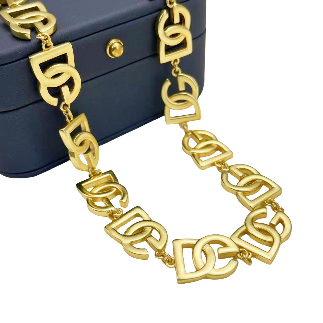 DGN007 DG LOGO Choker Necklace - ccjewelryacc