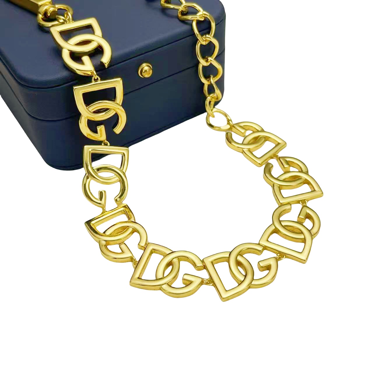 DGN006 DG Logo choker necklace - ccjewelryacc