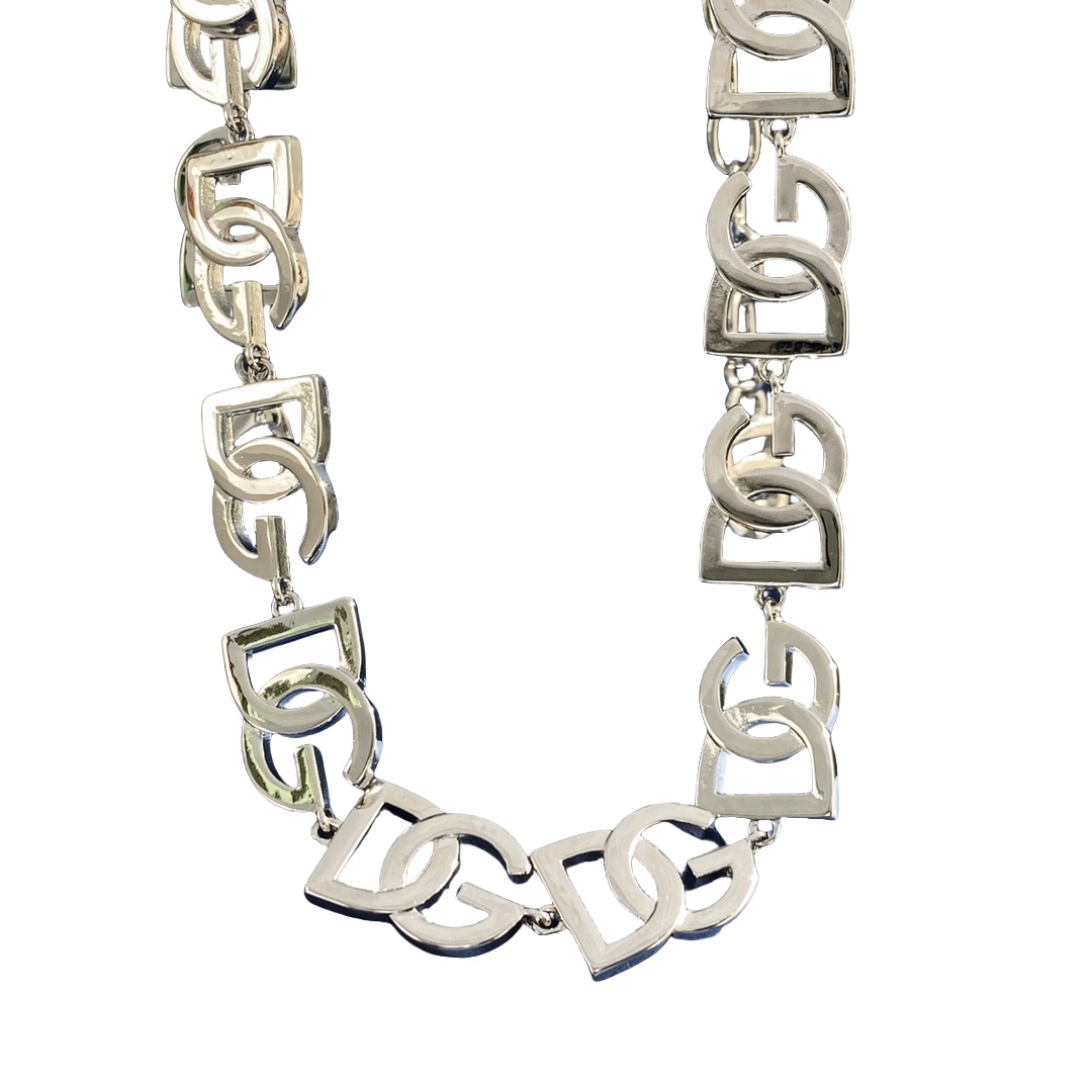 DGT005 DG Logo choker and bracelet jewelry set - ccjewelryacc