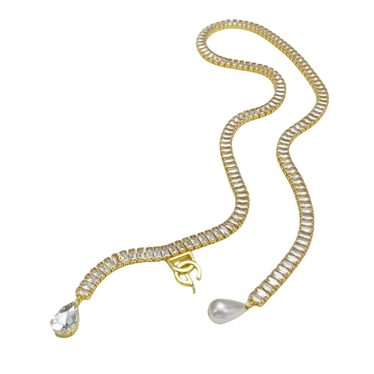DGN004 Dolce and gabbana necklace women's diamond - ccjewelryacc