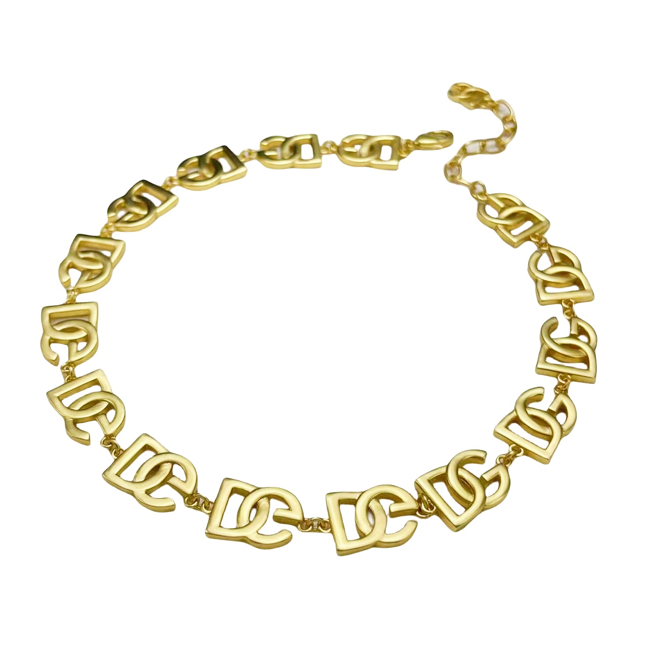 DGN007 DG LOGO Choker Necklace - ccjewelryacc