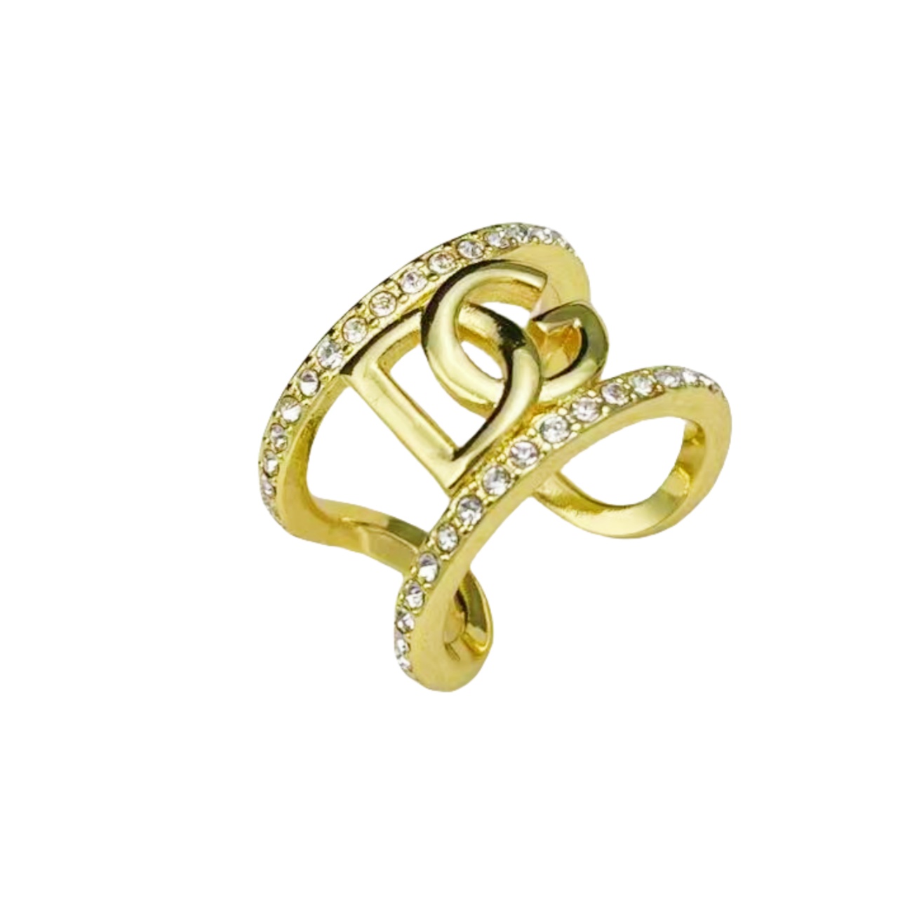 DGR003 dolce gabbana DG LOGO Ring - ccjewelryacc