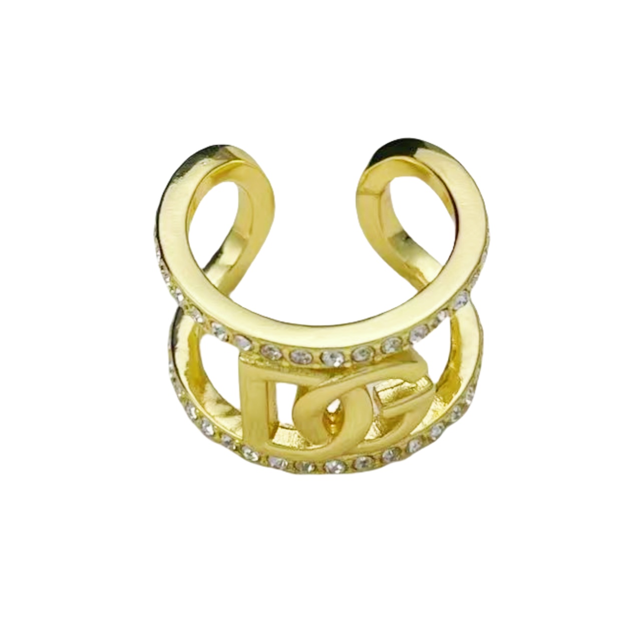 DGR003 dolce gabbana DG LOGO Ring - ccjewelryacc
