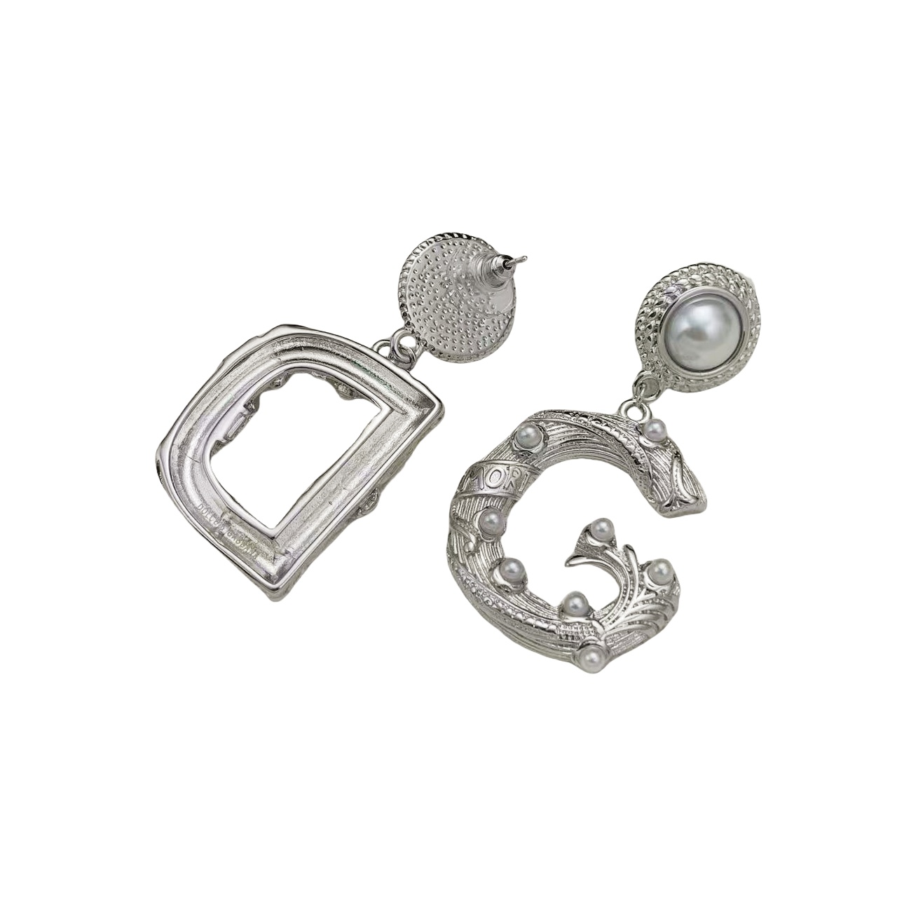 DGE024 Pearl-Post DG Earrings - ccjewelryacc