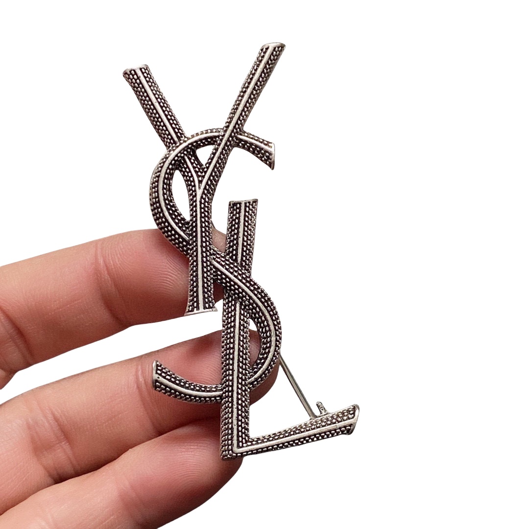 BYB039  CASSANDRE snake brooch in metal - ccjewelryacc