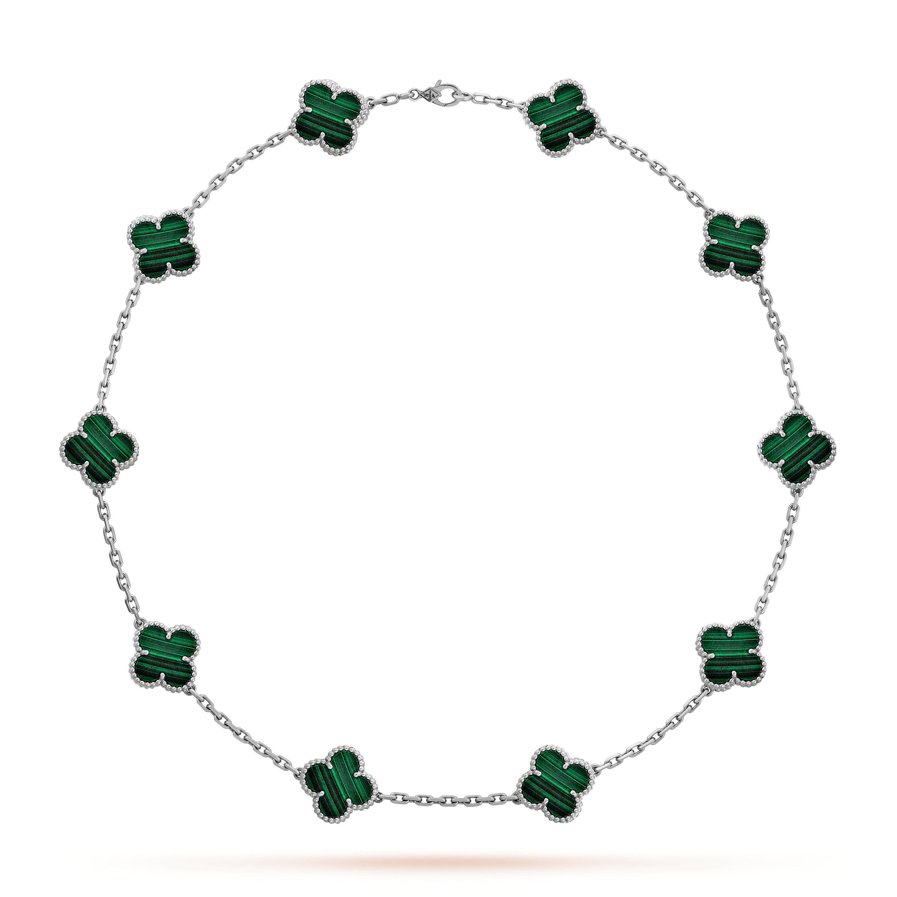 VCN075 Vintage Alhambra necklace 10 motifs - ccjewelryacc