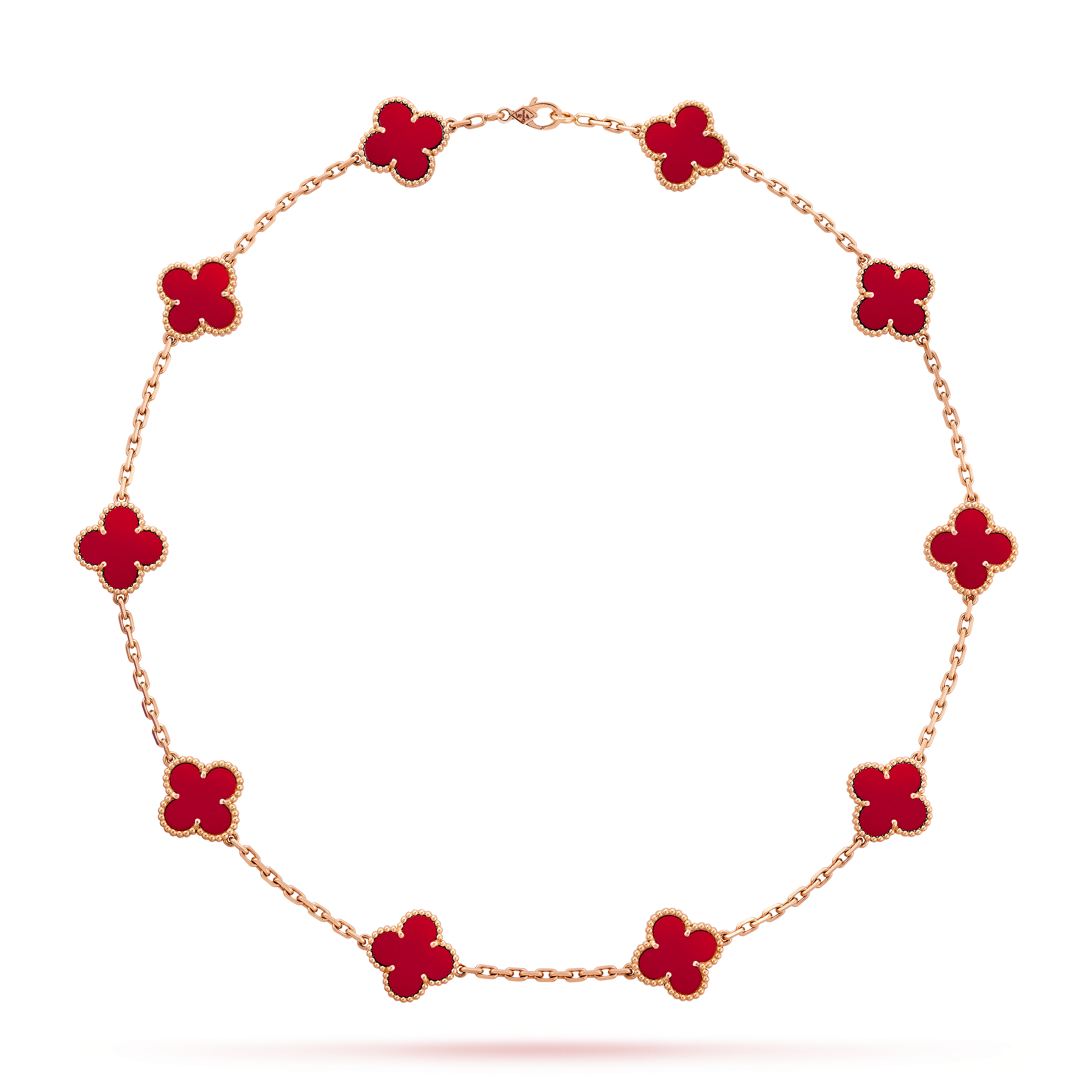 VCN075 Vintage Alhambra necklace 10 motifs - ccjewelryacc