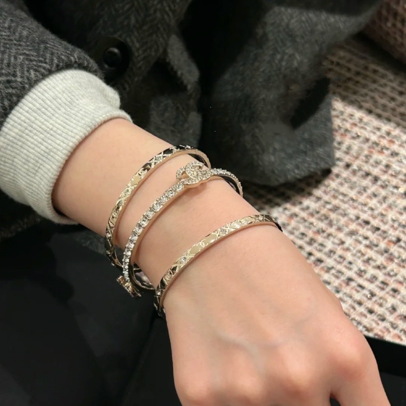 CCS127 Chanel Spring-Summer 2025 Pre-collection Cuff Set of 3 - ccjewelryacc