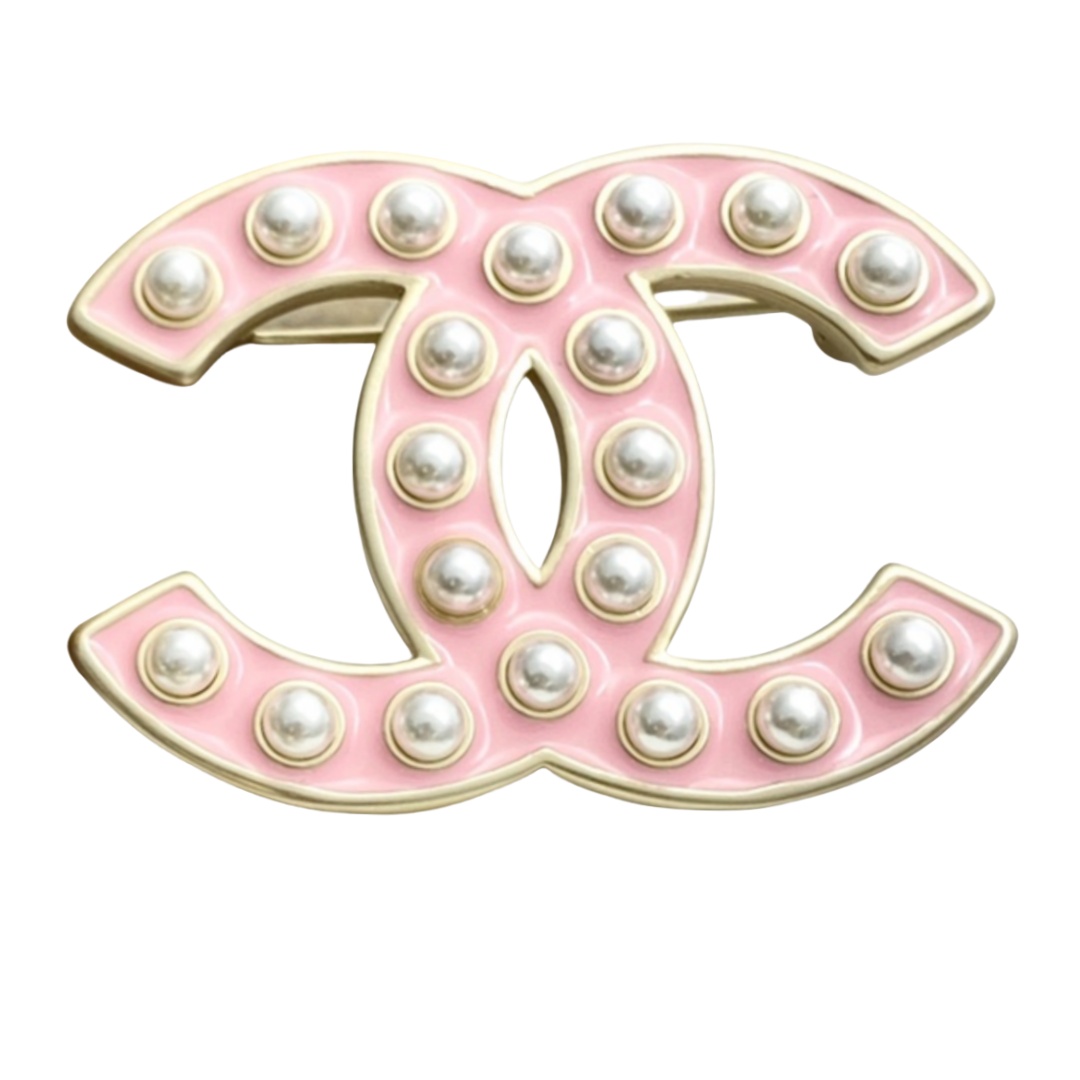 BCB587 Chanel Enamel brooch pin - ccjewelryacc