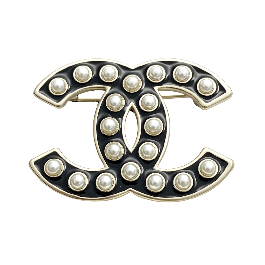 BCB587 Chanel Enamel brooch pin - ccjewelryacc