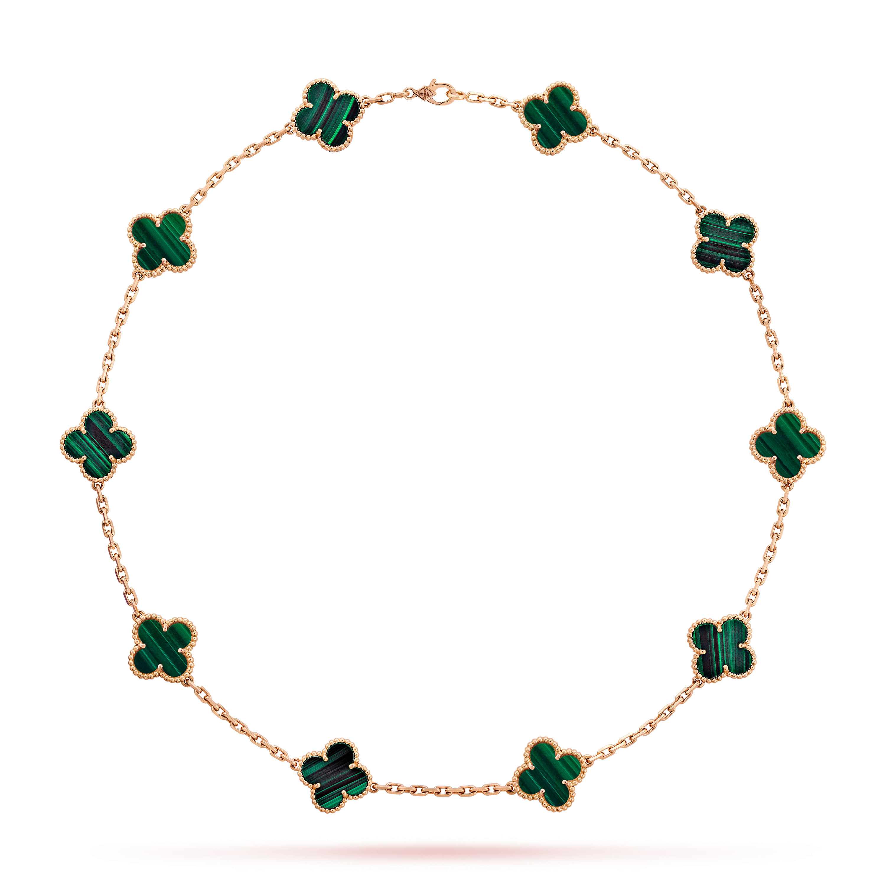 VCN075 Vintage Alhambra necklace 10 motifs - ccjewelryacc