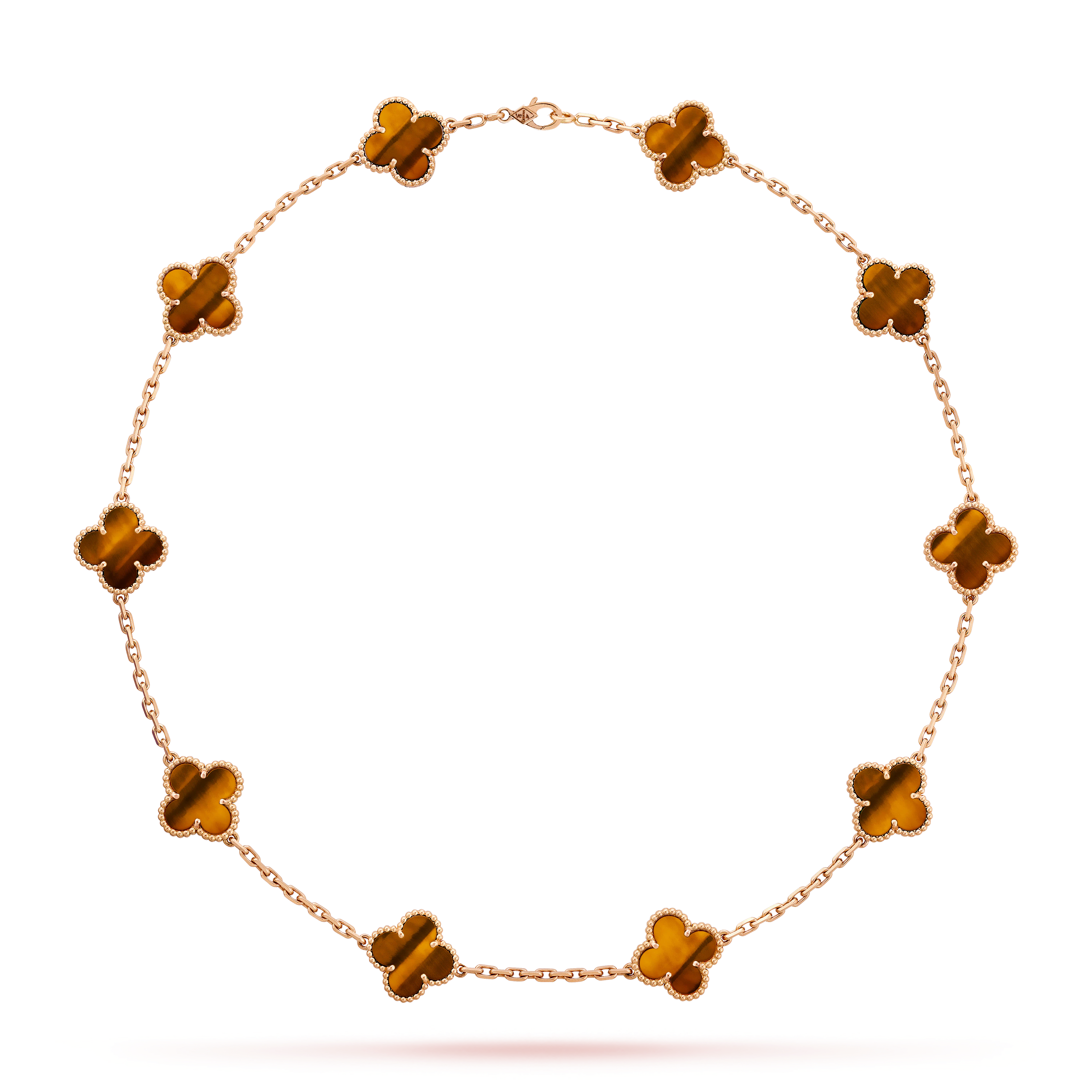 VCN075 Vintage Alhambra necklace 10 motifs - ccjewelryacc