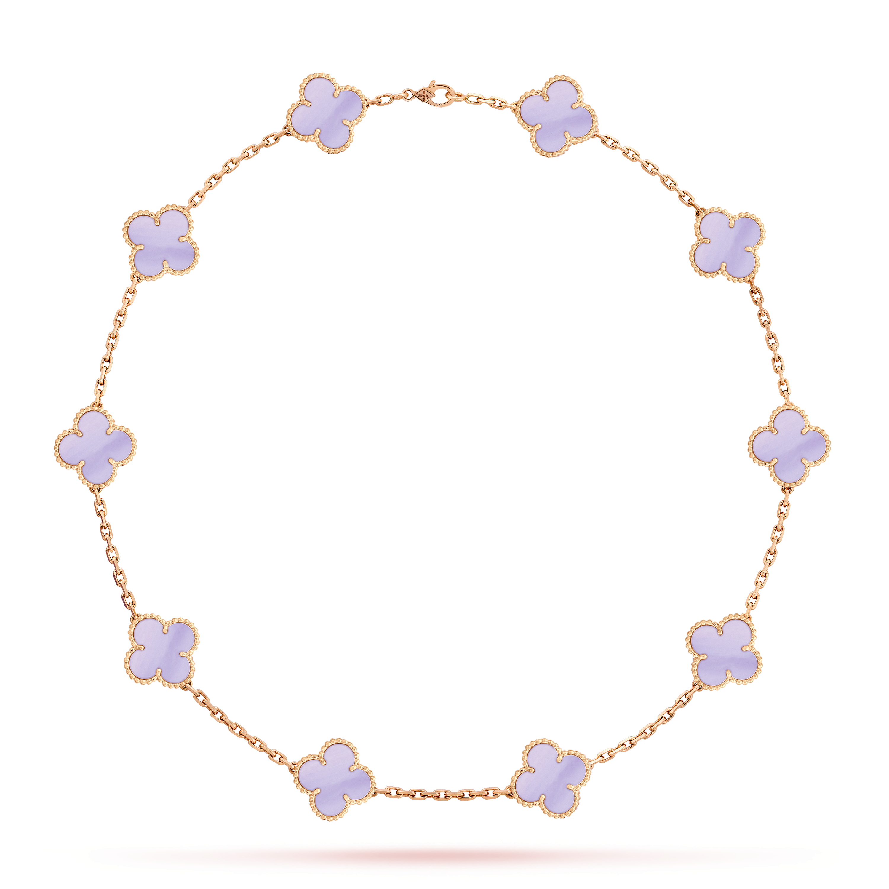 VCN075 Vintage Alhambra necklace 10 motifs - ccjewelryacc