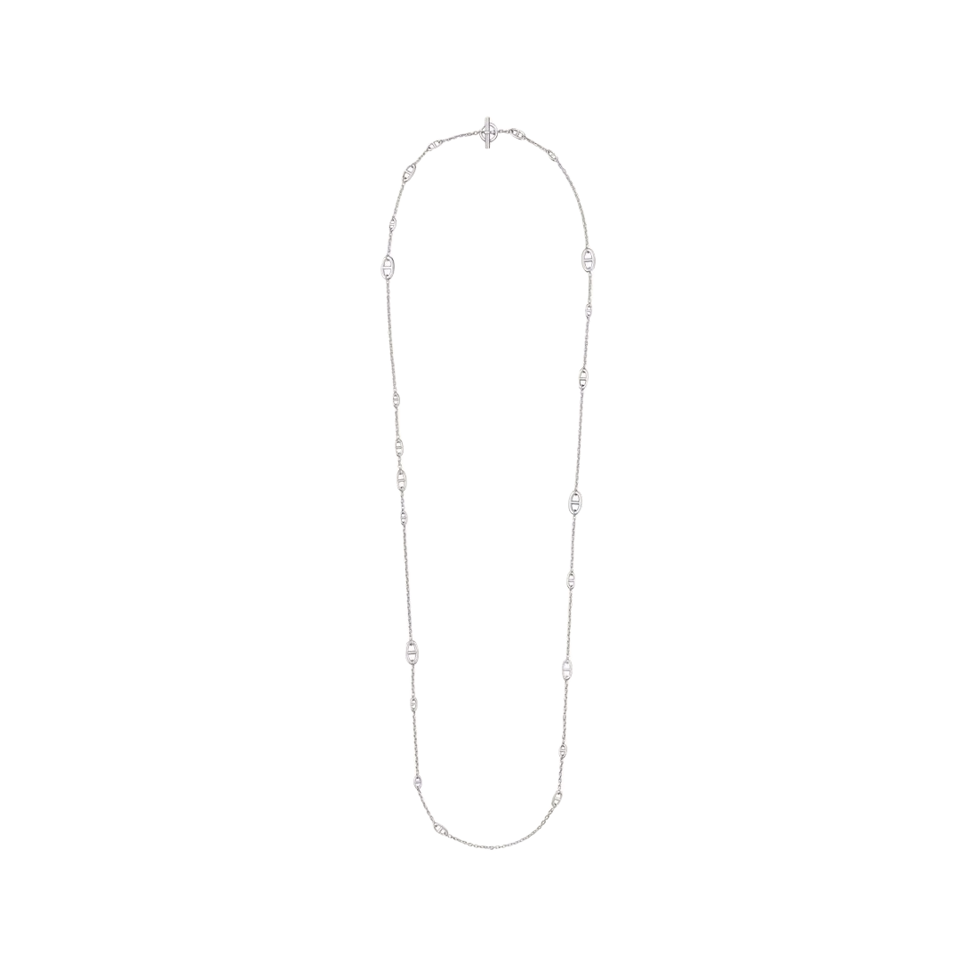 HMN004 160cm Long chain H Pig nose Chaine d'ancre Enchainee necklace - ccjewelryacc
