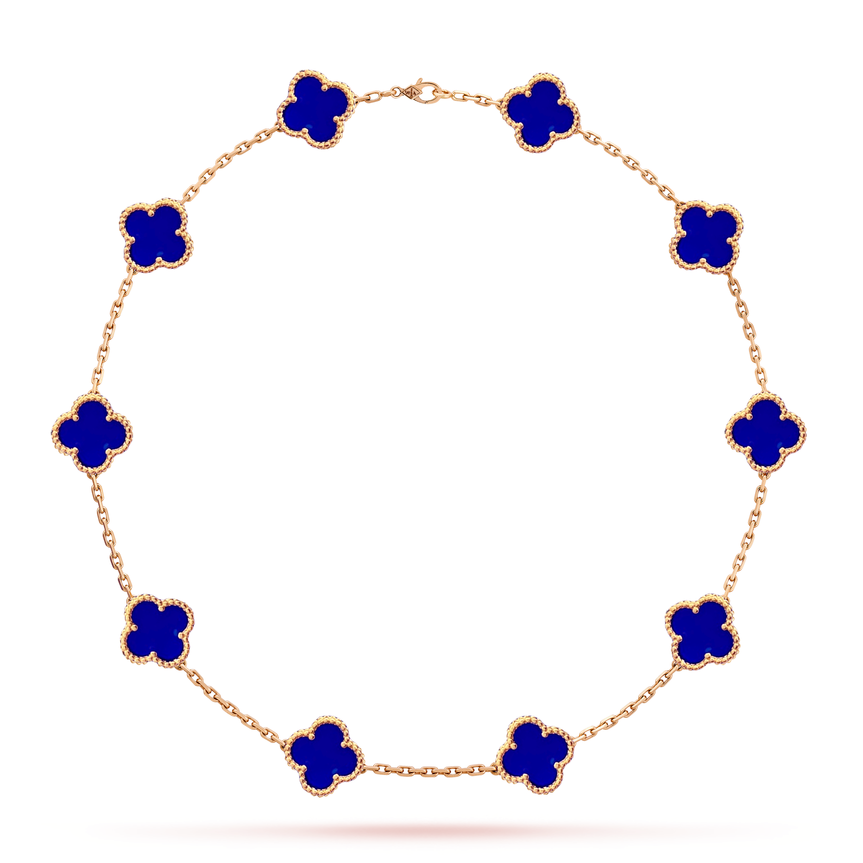 VCN075 Vintage Alhambra necklace 10 motifs - ccjewelryacc