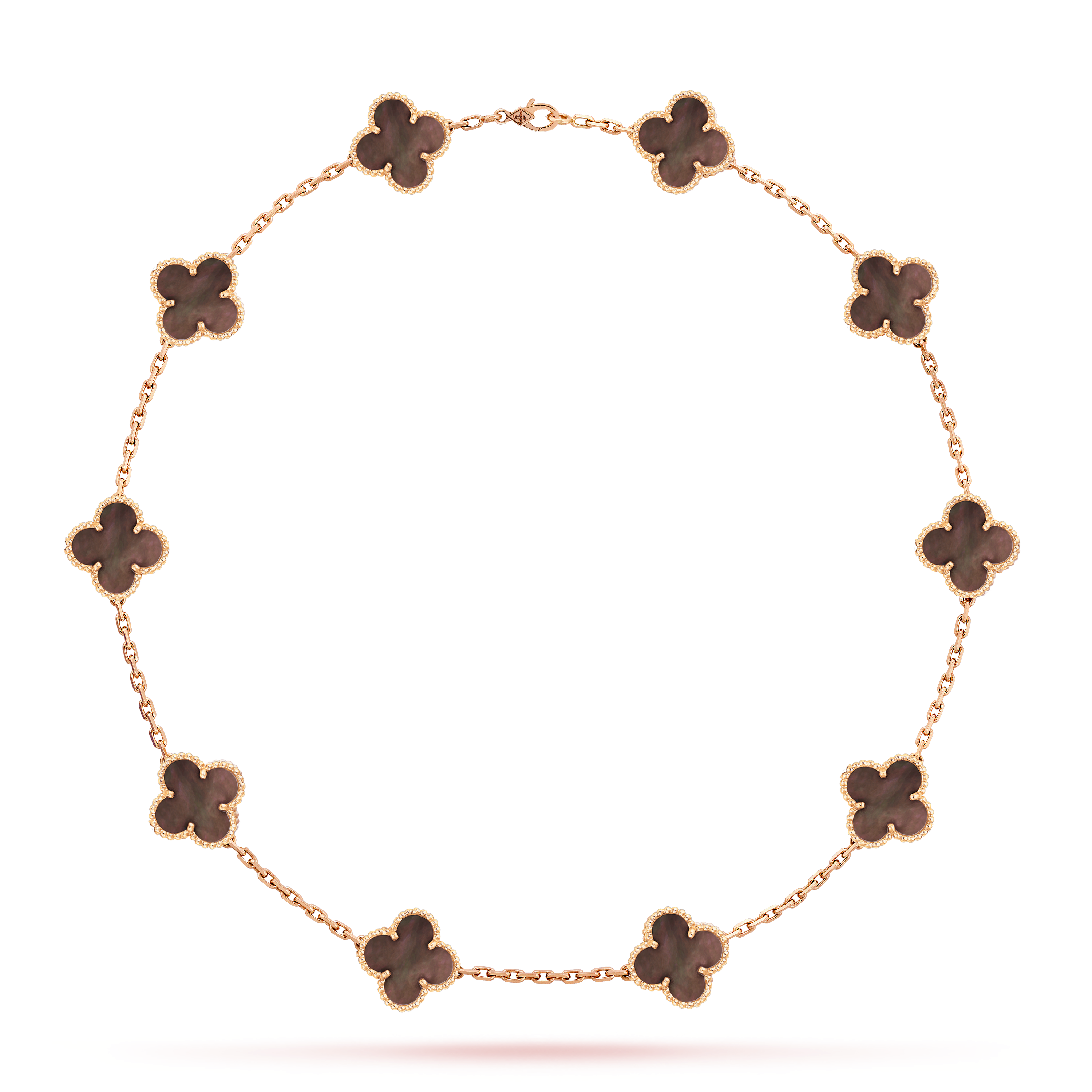 VCN075 Vintage Alhambra necklace 10 motifs - ccjewelryacc