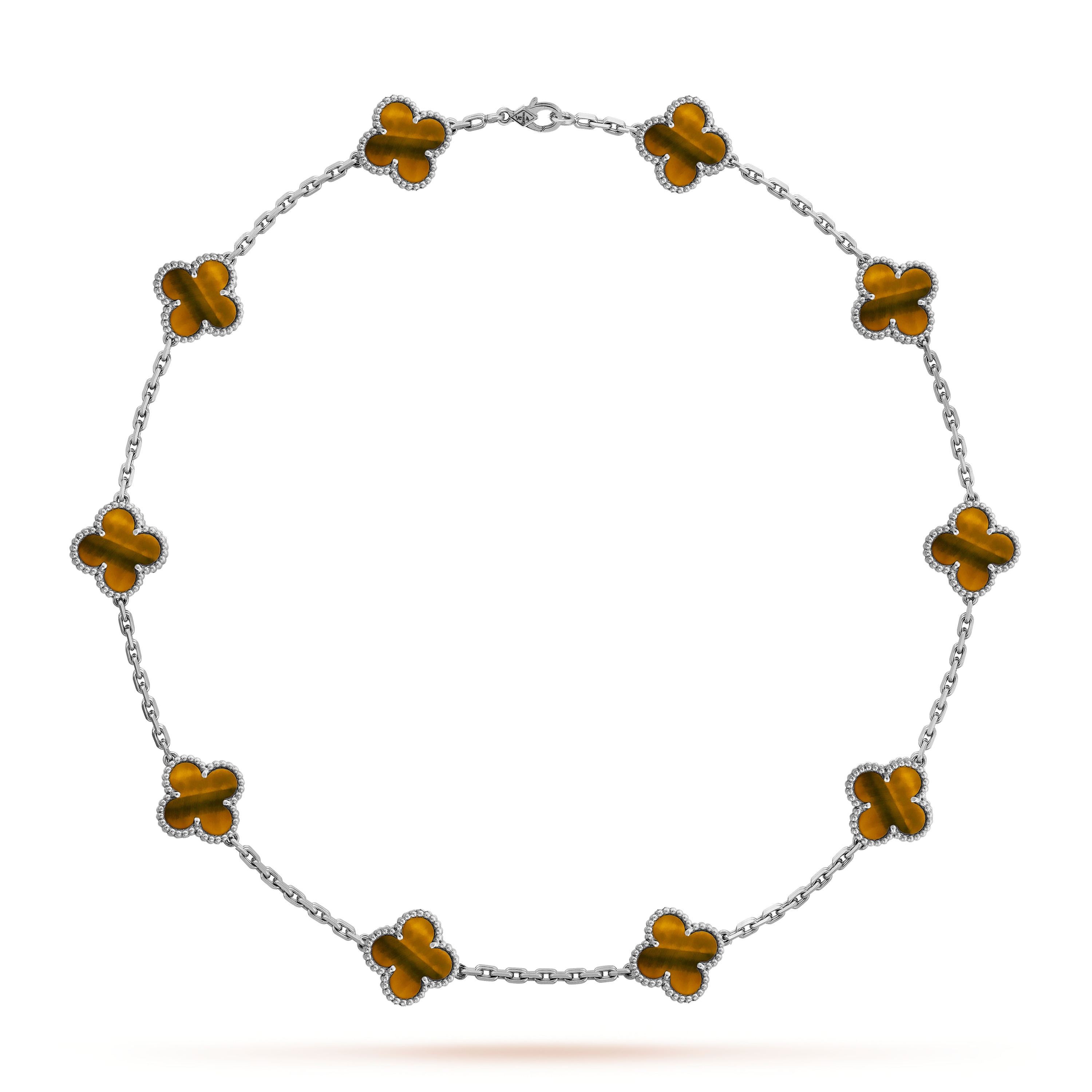 VCN075 Vintage Alhambra necklace 10 motifs - ccjewelryacc