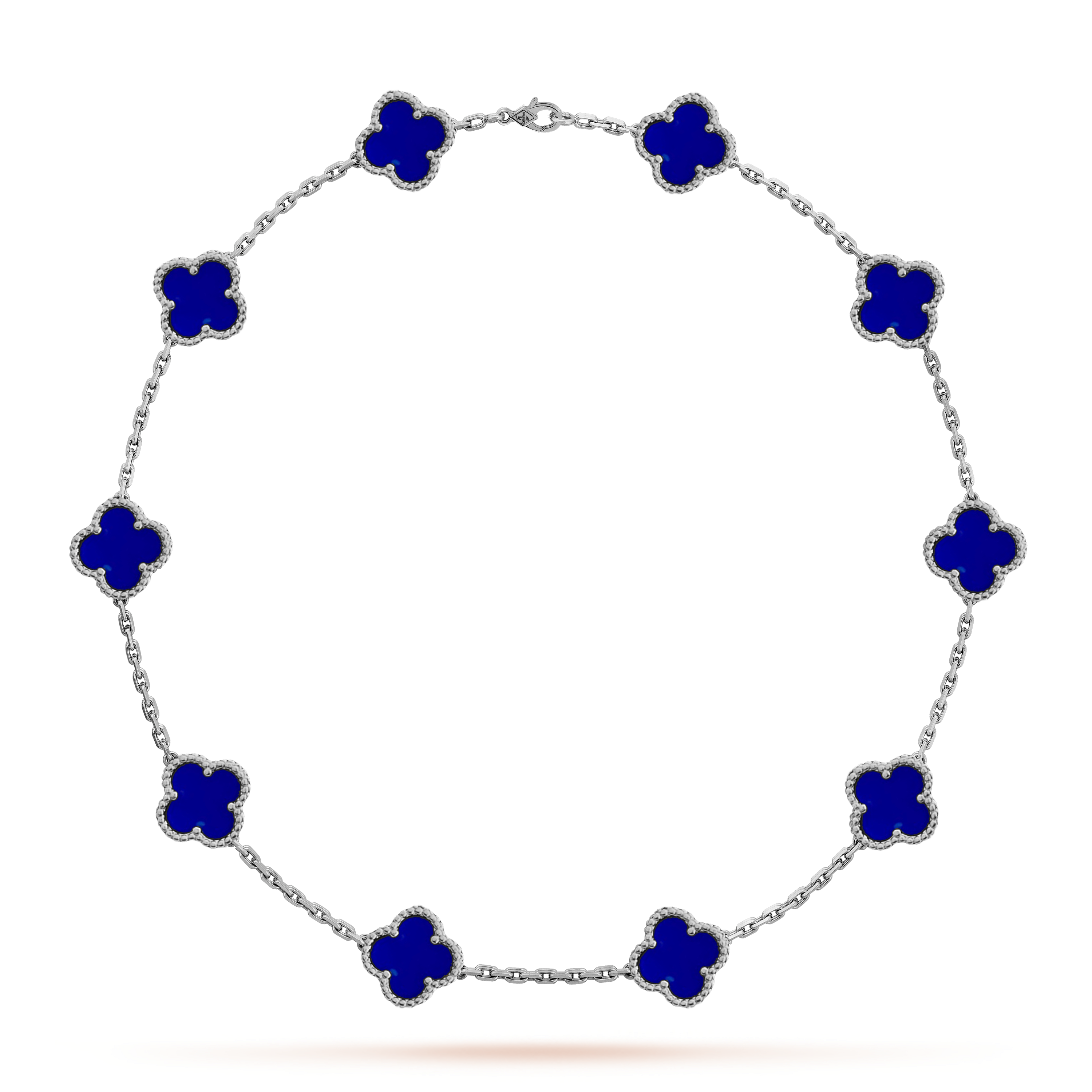 VCN075 Vintage Alhambra necklace 10 motifs - ccjewelryacc