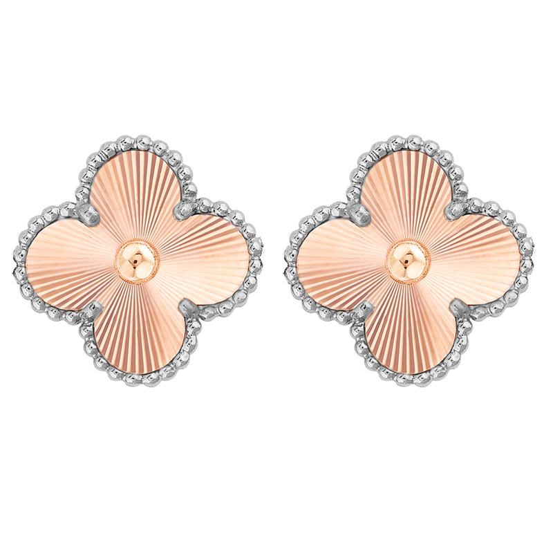 VCE045 VCA Two Tone 2024 Holiday earring - ccjewelryacc