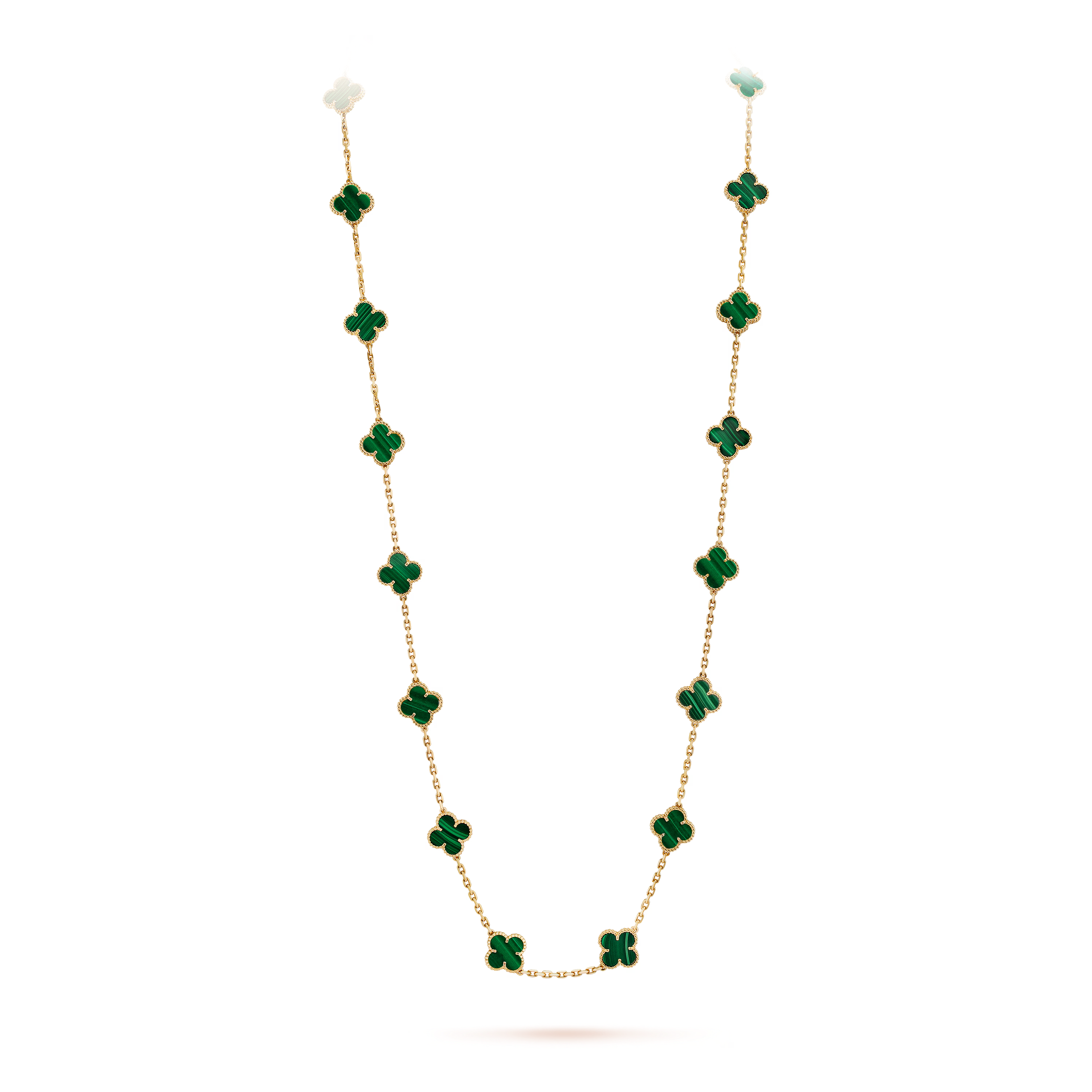 VCN069 VCA 20 motif long necklace - ccjewelryacc