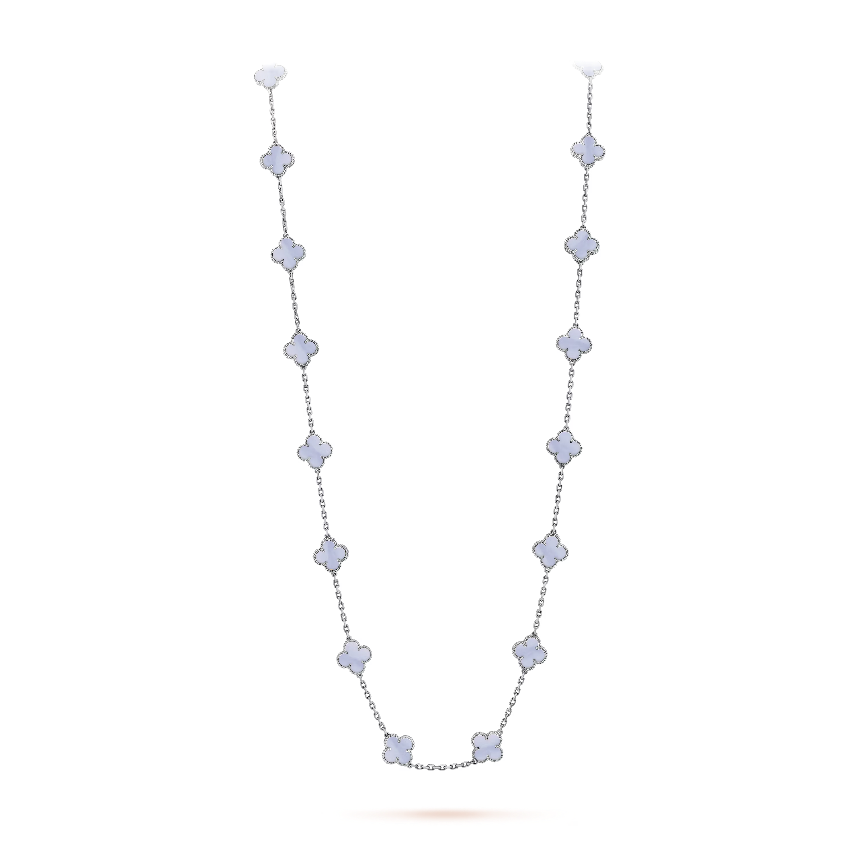 VCN069 VCA 20 motif long necklace - ccjewelryacc