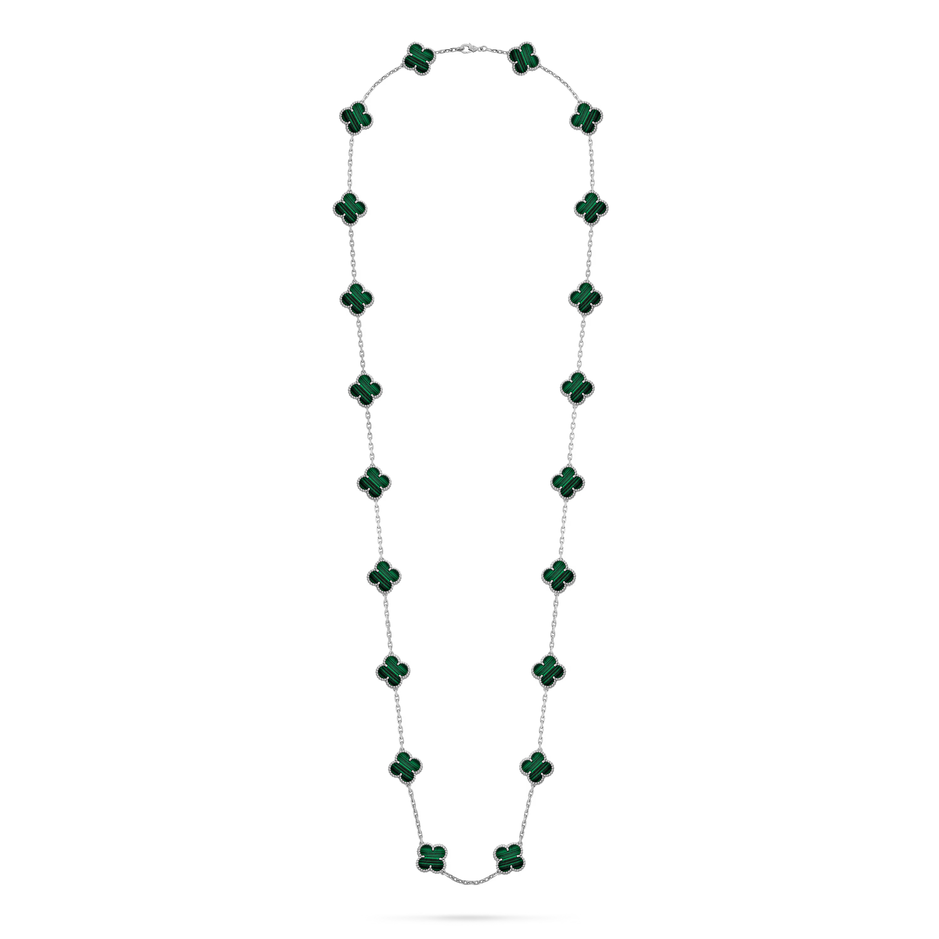 VCN069 VCA 20 motif long necklace - ccjewelryacc