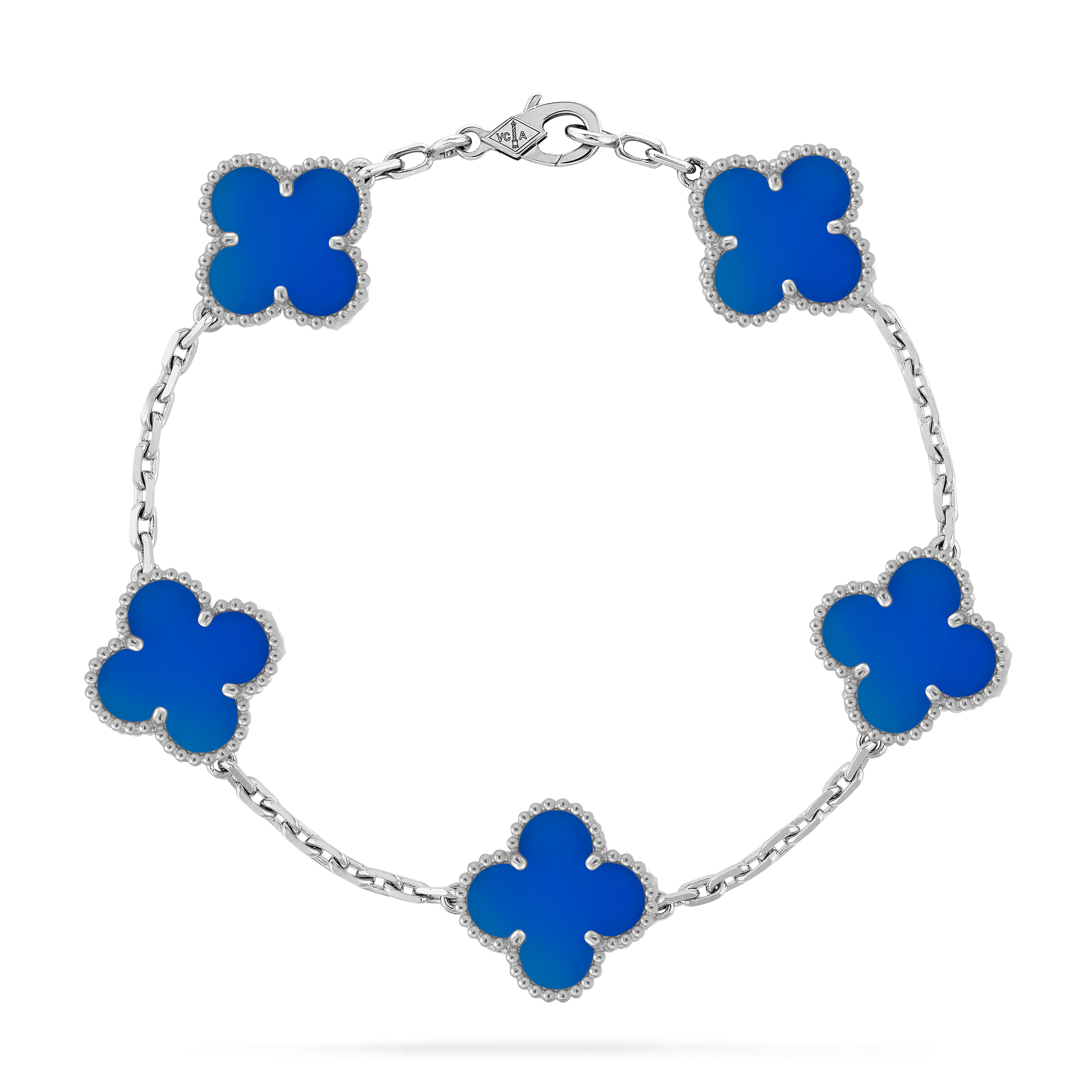 VCS030 Four leaf cover Bracelet 5 motifs Gold/Rose gold/White gold - ccjewelryacc