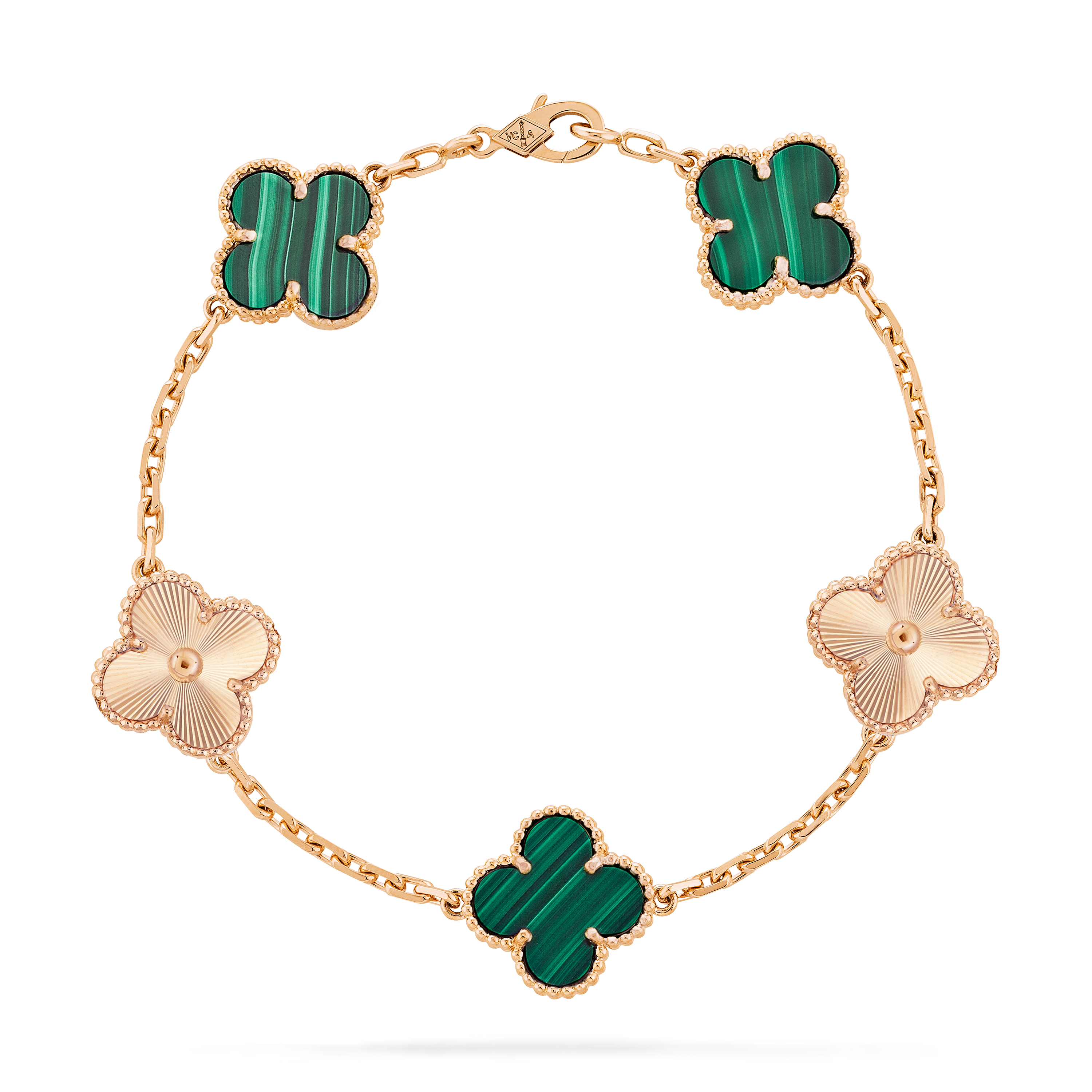 VCS016 VCA VCA vintage alhambra Bracelet 5 motifs - ccfashionjewelry