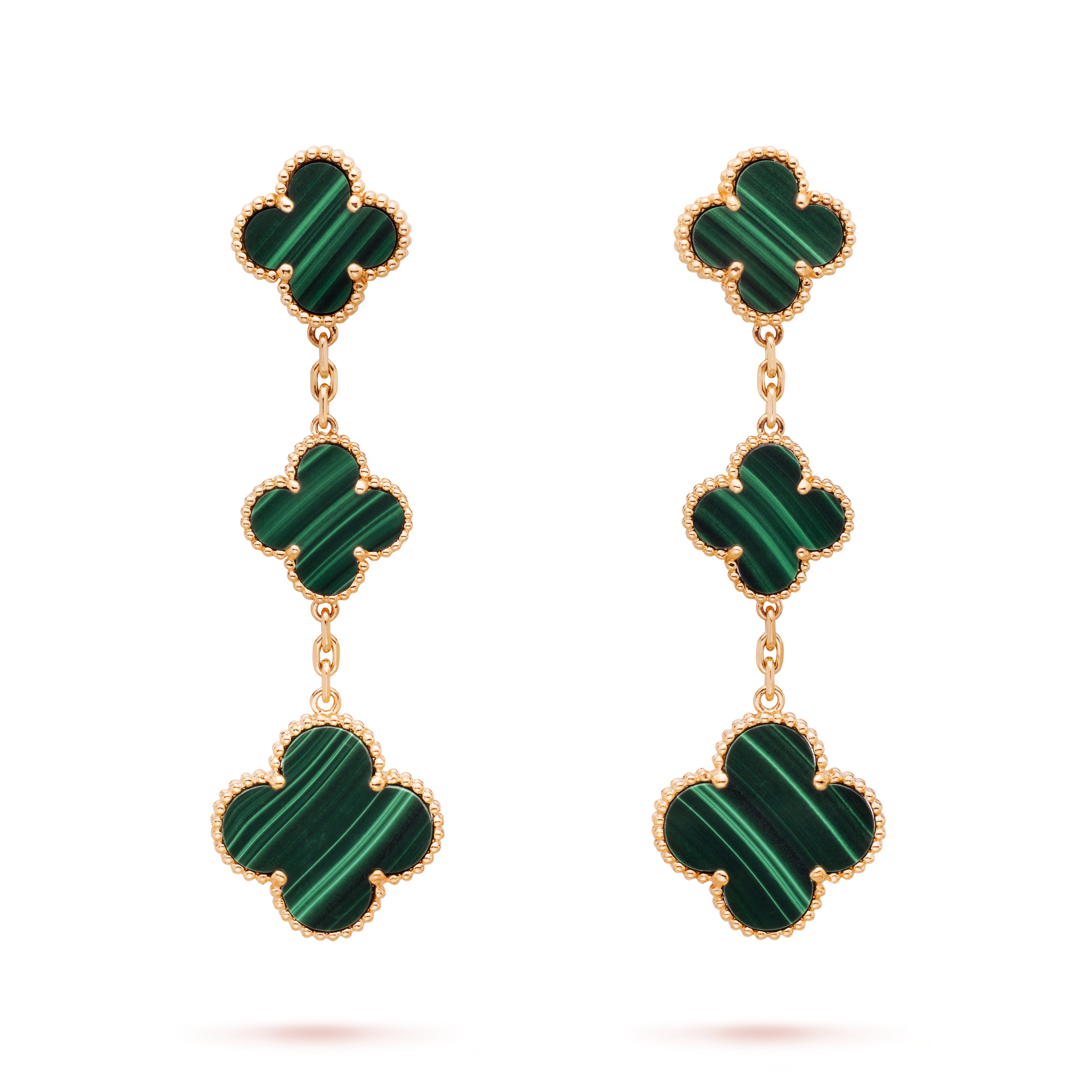 VCE022 VCA Magic Alhambra stud Clip earring 3 motifs - ccjewelryacc