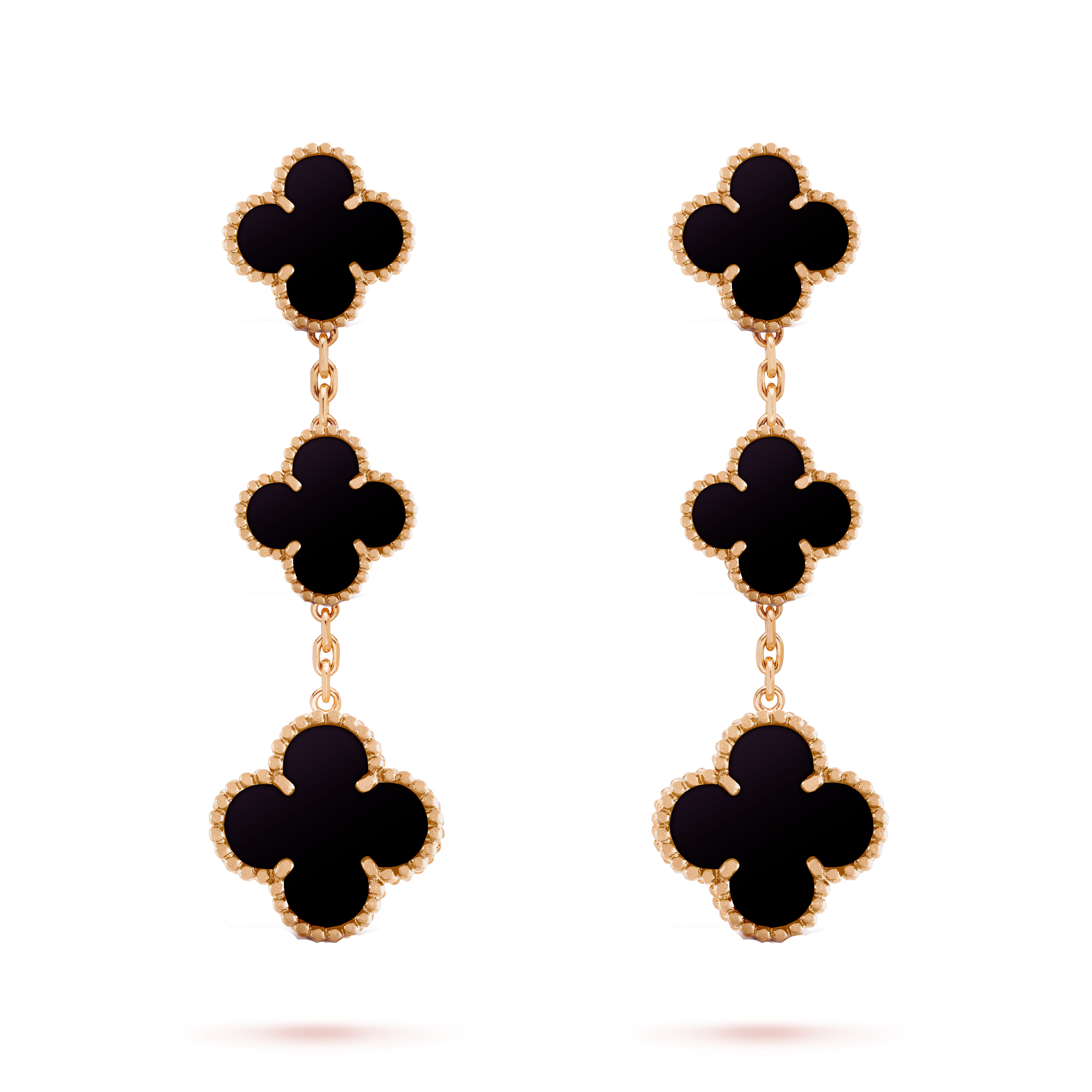 VCE022 VCA Magic Alhambra stud Clip earring 3 motifs - ccjewelryacc