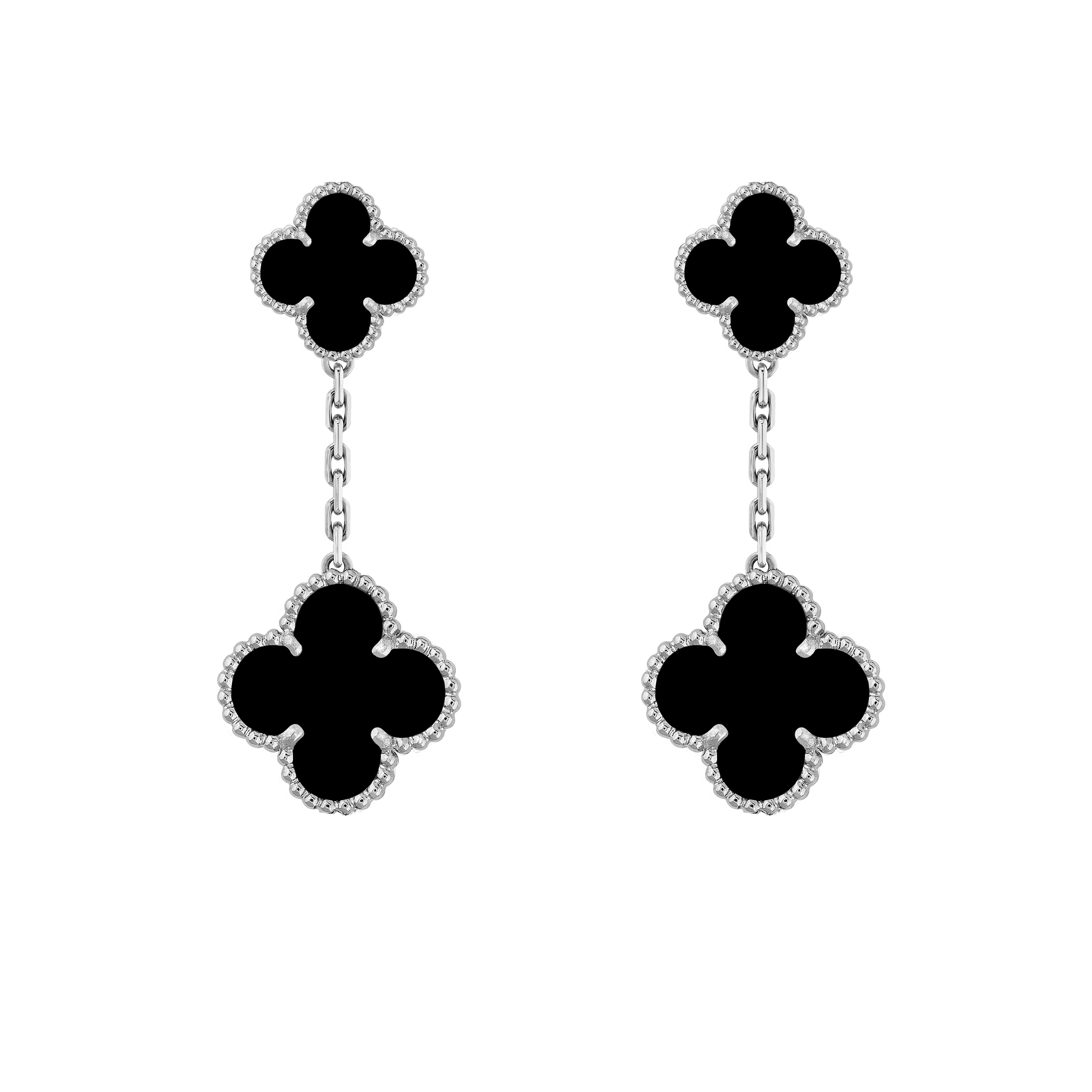 VCE033 VCA 2 Motifs Magic Alhambra earrings clip - ccjewelryacc