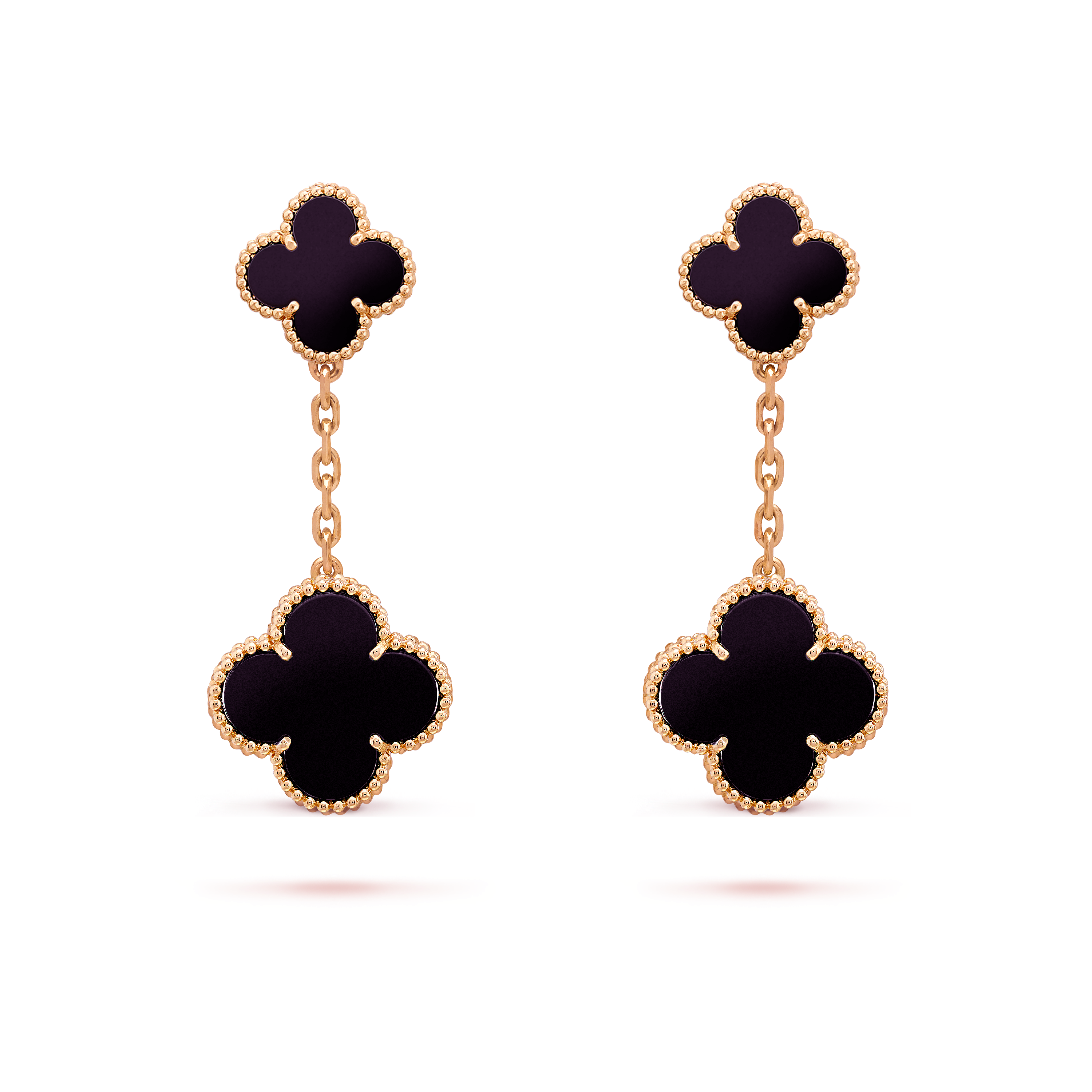 VCE033 VCA 2 Motifs Magic Alhambra earrings clip - ccjewelryacc