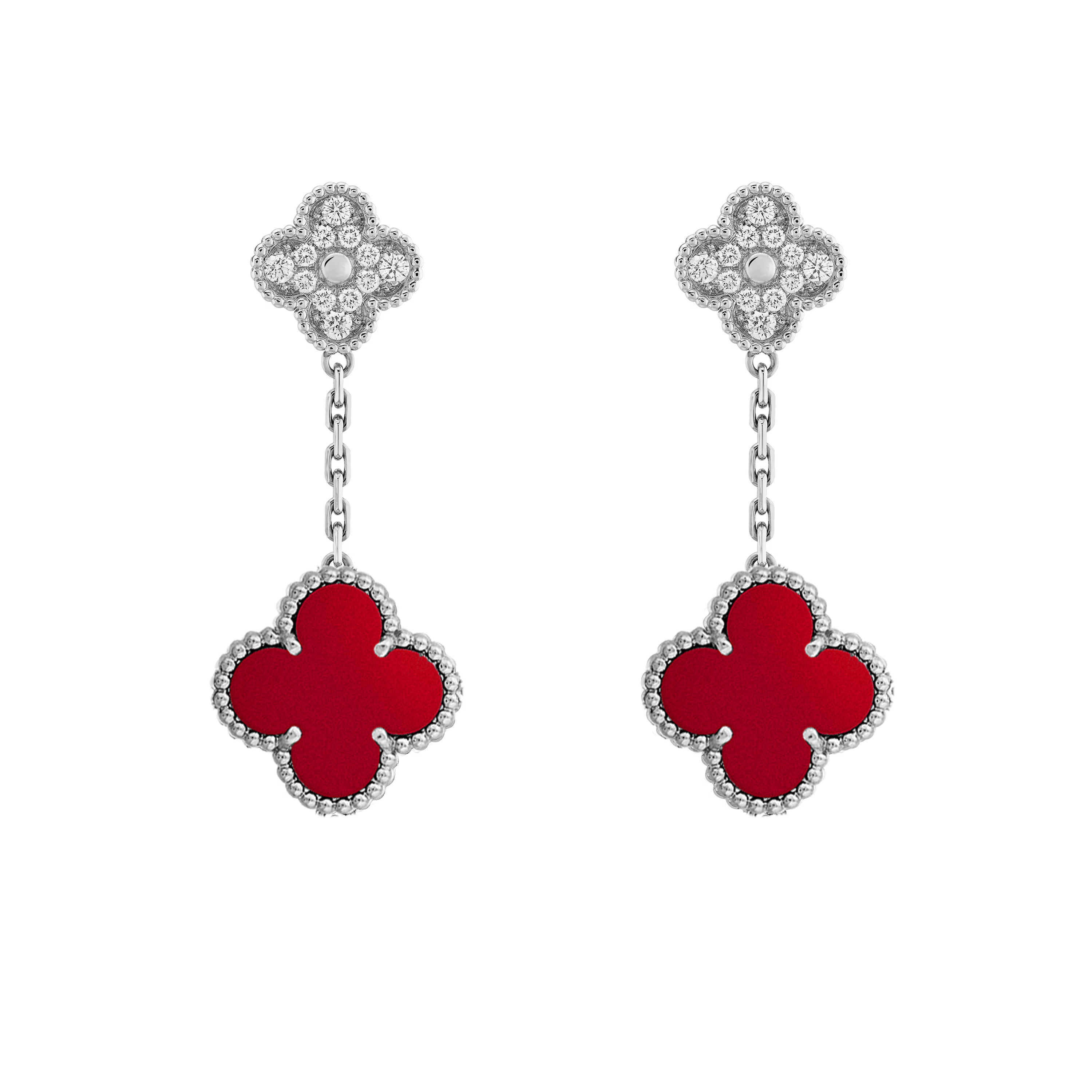 VCE001 VCA 2 motif magic alhambra earring clips - ccjewelryacc