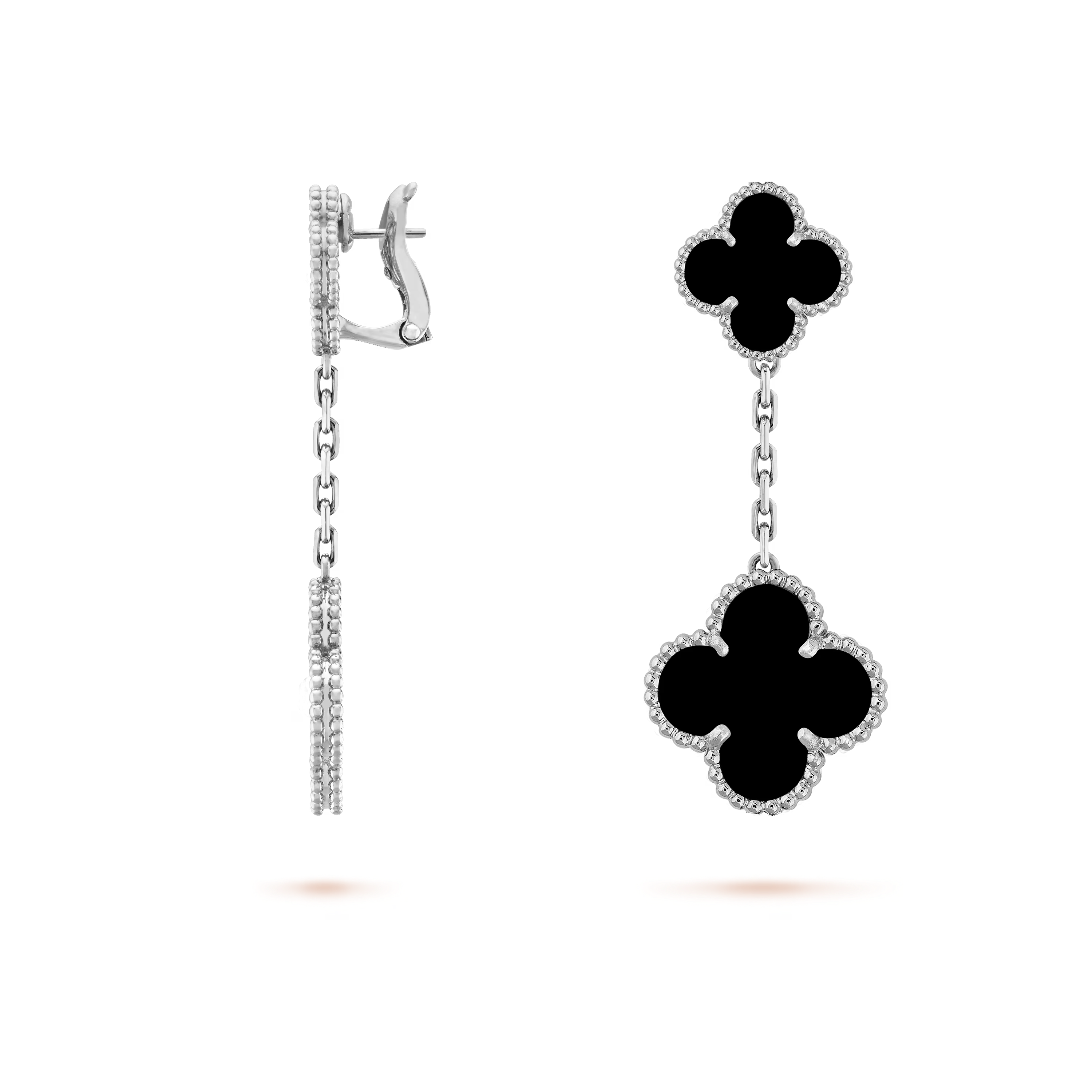 VCE033 VCA 2 Motifs Magic Alhambra earrings clip - ccjewelryacc