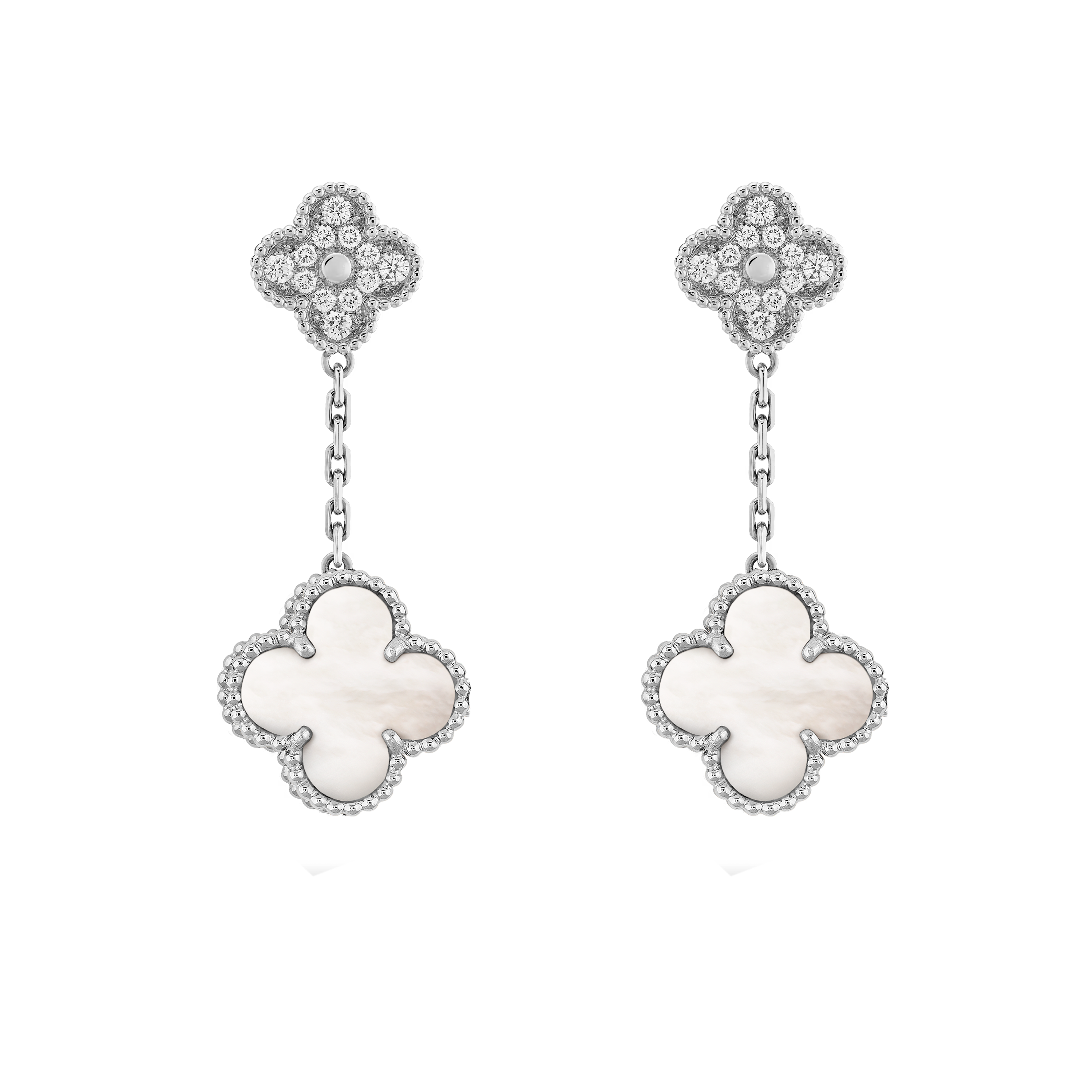 VCE001 VCA 2 motif magic alhambra earring clips - ccjewelryacc