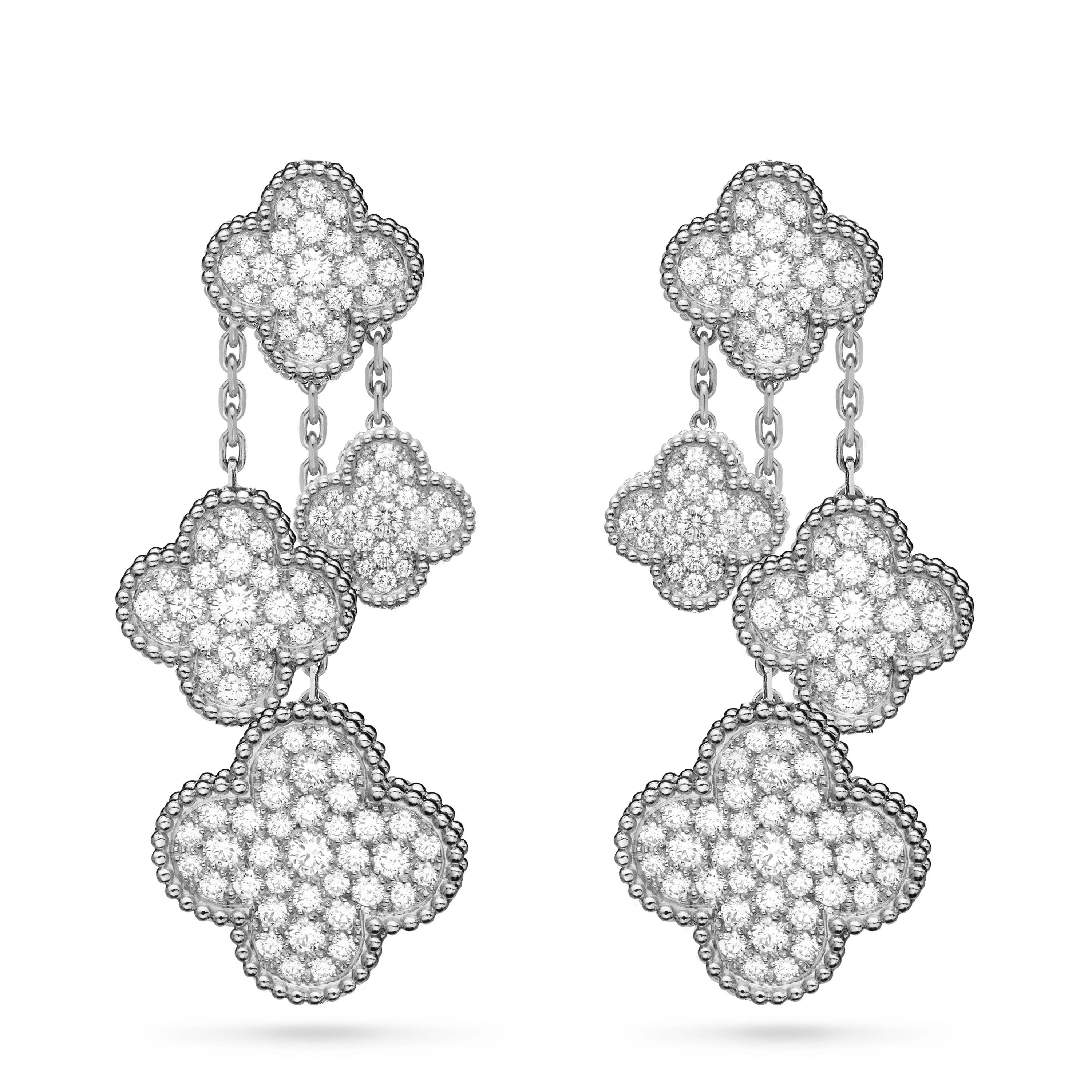 VCE013 VCA Vintage Magic Alhambra earring 4 motifs - ccfashionjewelry